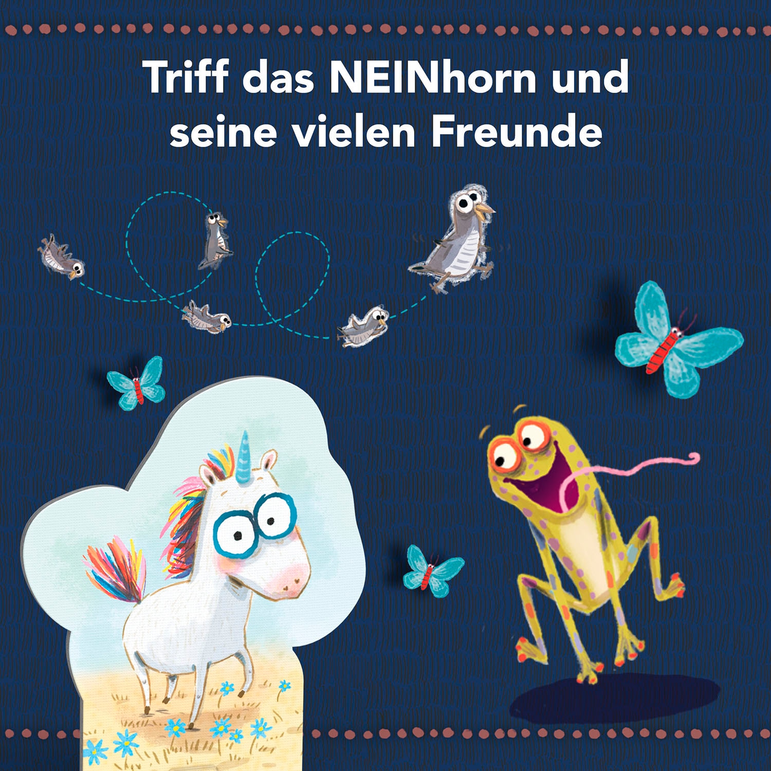 Kosmos Puzzle »Mein erstes Story-Puzzle Das NEINhorn« Made in Germany