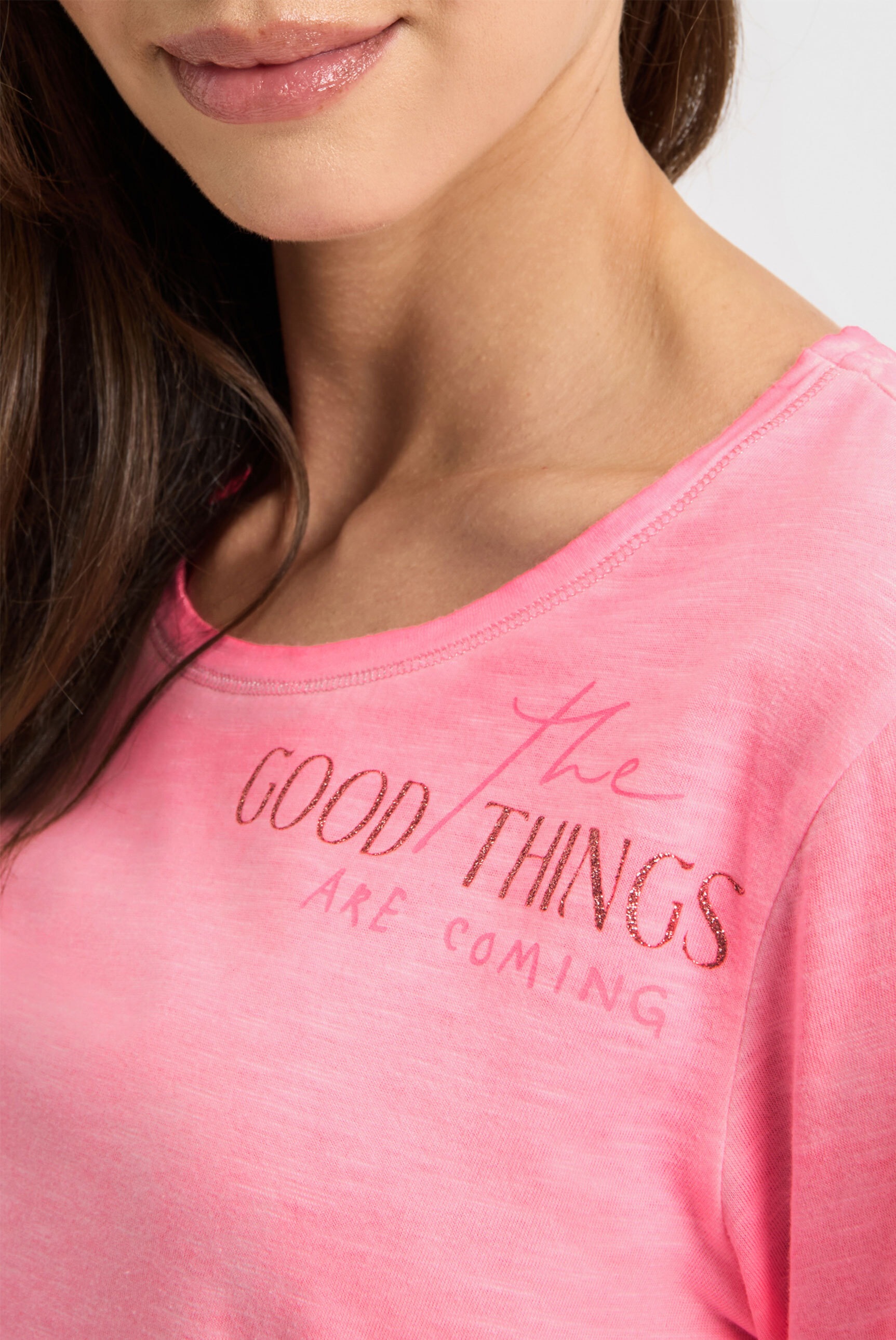 SOCCX Rundhalsshirt aus Baumwolle