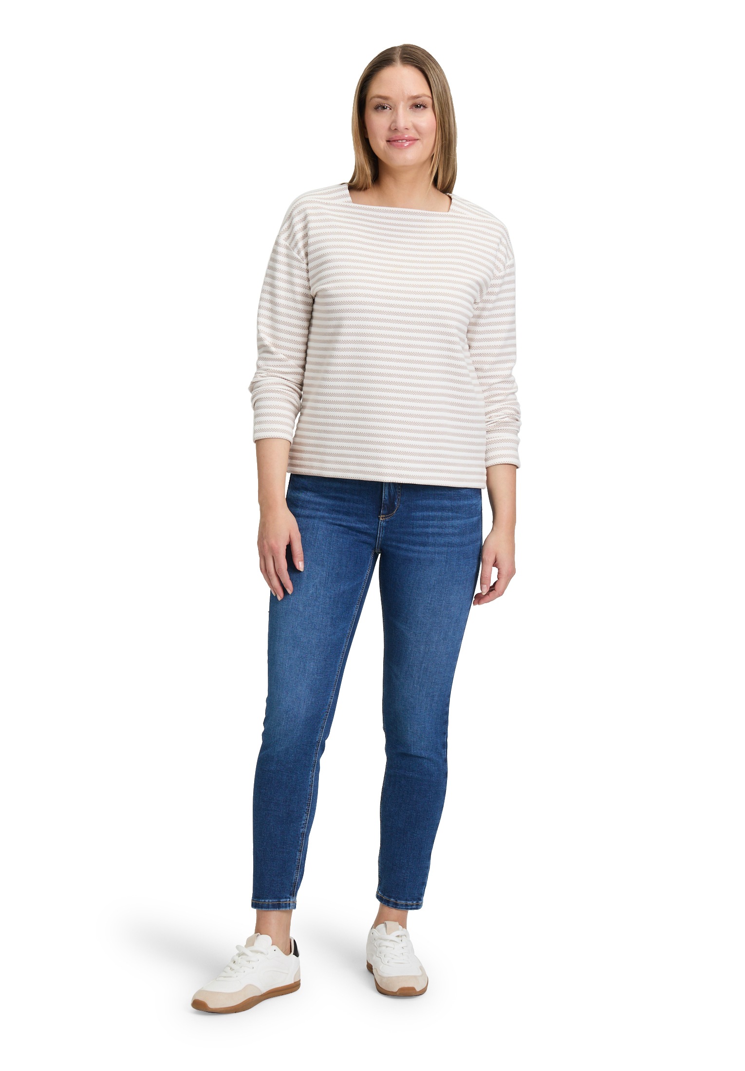 Betty&Co Sweatshirt »Betty & Co Damen Sweatshirt mit U-Boot-Ausschnitt«