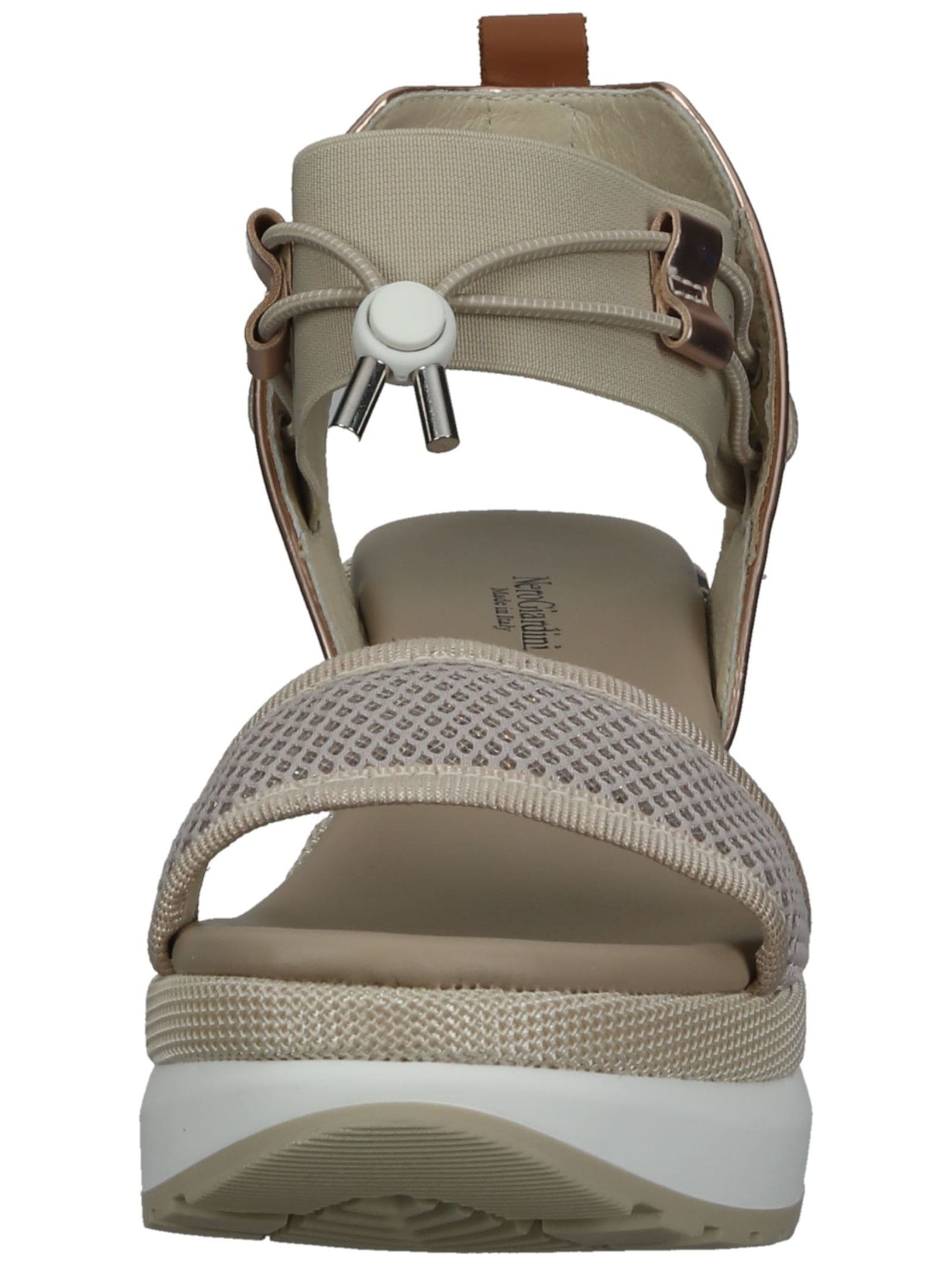 Nero Giardini Keilsandalette »Nero Giardini Sandalen Lederimitat/Textil«
