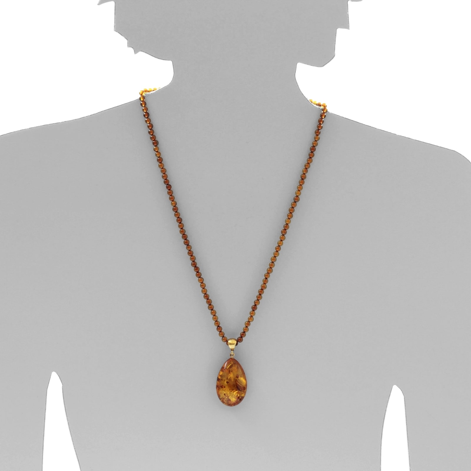 OSTSEE-SCHMUCK Gliederkette »Ostsee-Schmuck Kette mit Anhänger Danielle«, (1 tlg.)