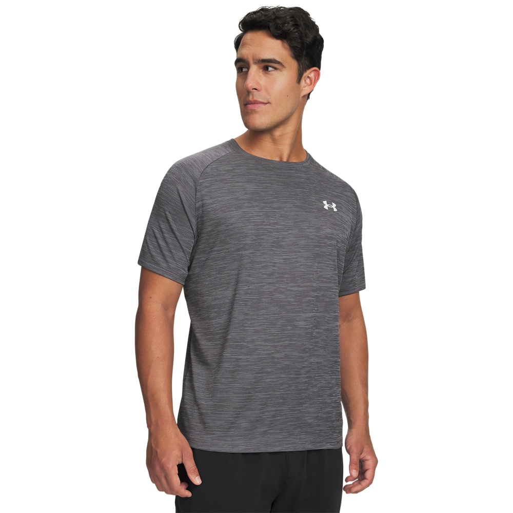 Under Armour Trainingsshirt "UA TECH TEXTURED SS" atmungsaktives Material, lockere Passform, mit Kurzarm