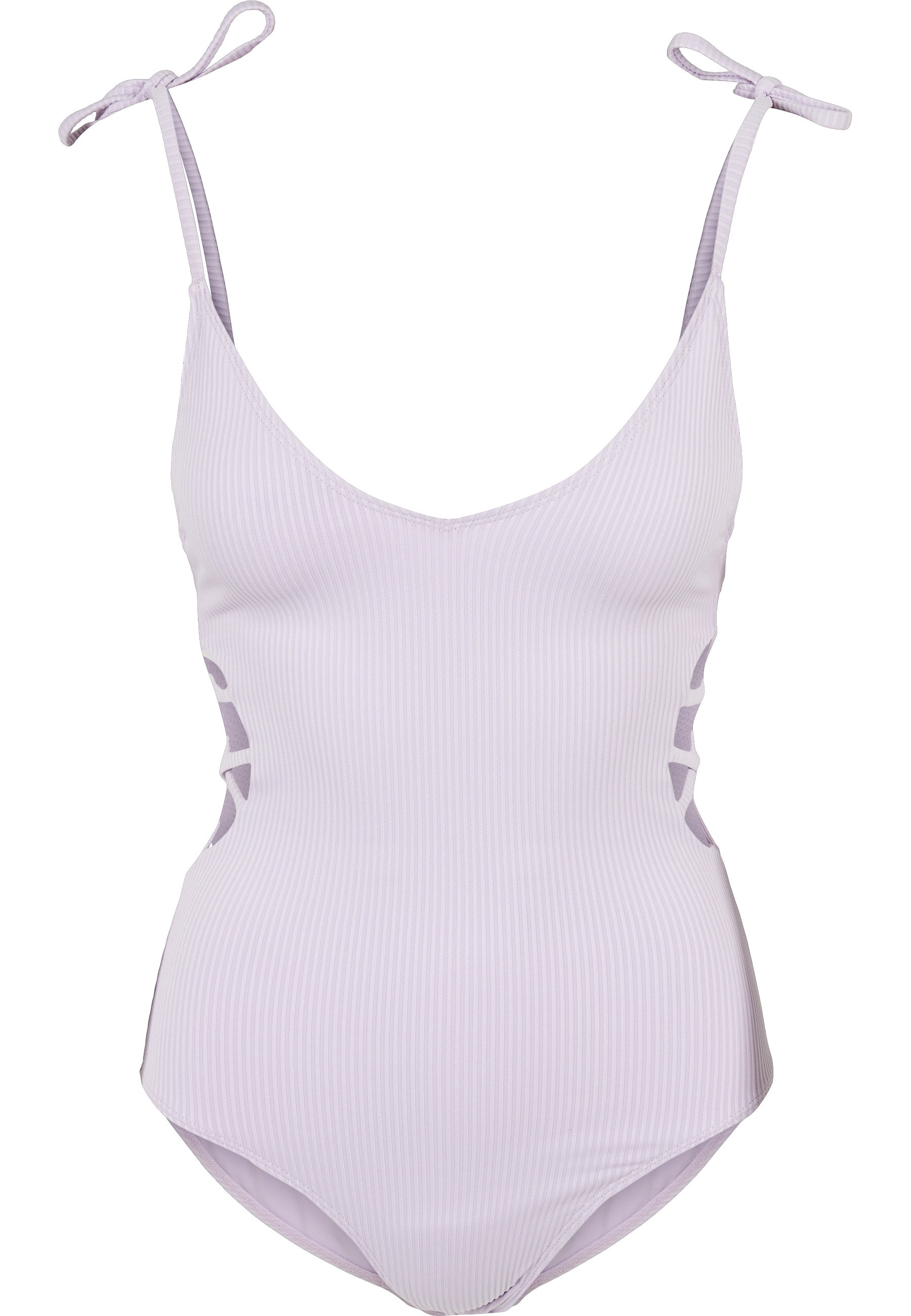 URBAN CLASSICS Monokini »Urban Classics Damen Ladies Rib Swimsuit«
