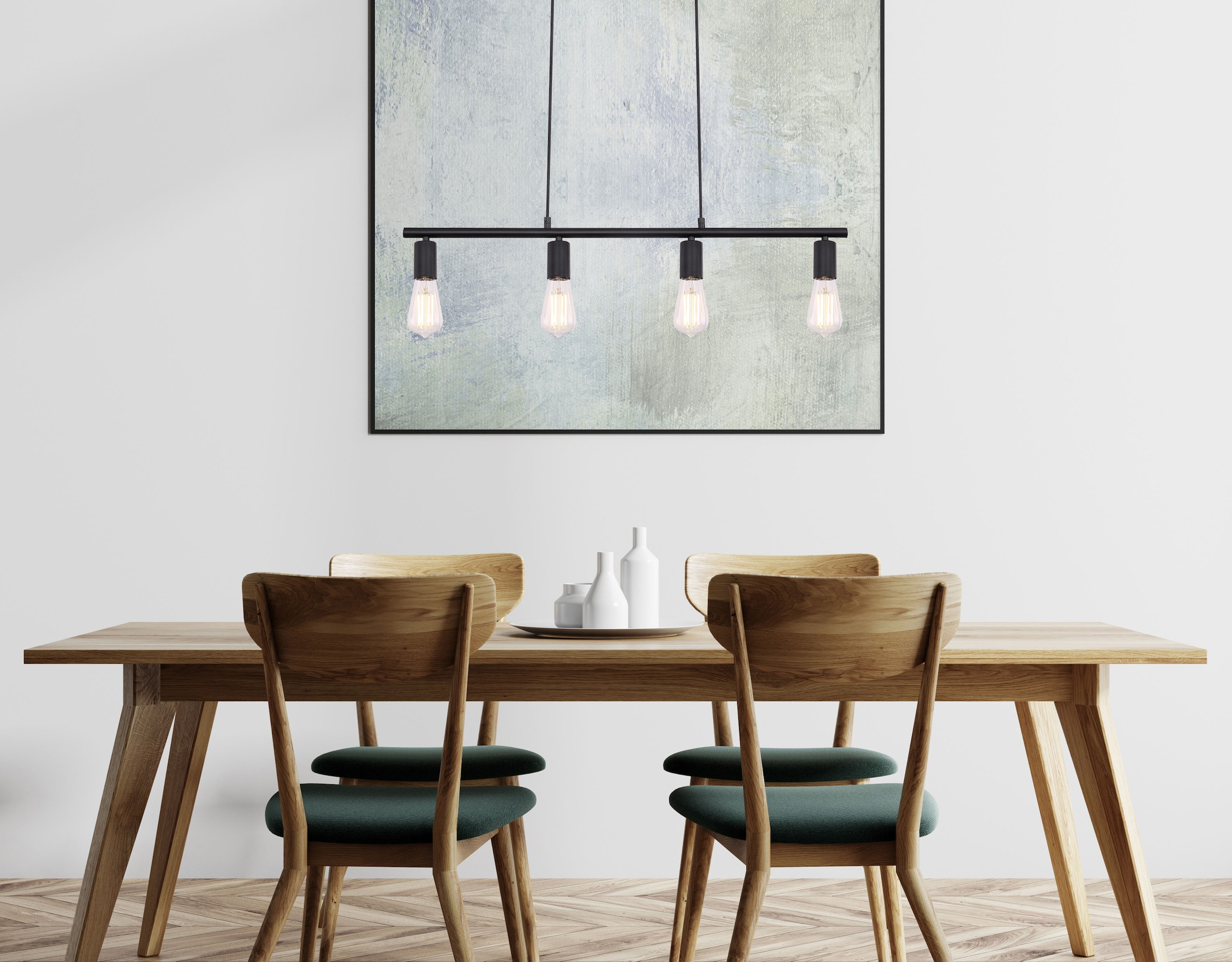 GLOBO LIGHTING Hängeleuchte »MARTHA«, Leuchtmittel E27 | ohne Leuchtmittel, Hängelampe/Pendelleuchte/Esszimmer/Wohnzimmer/Esstisch