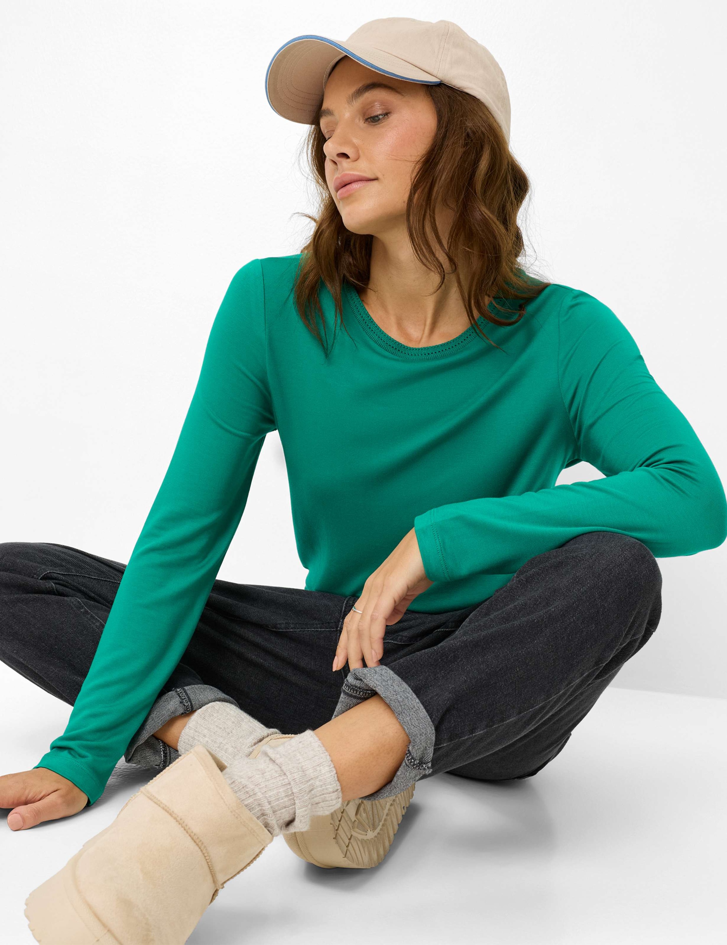 Brax Langarmshirt »Style CARINA L«