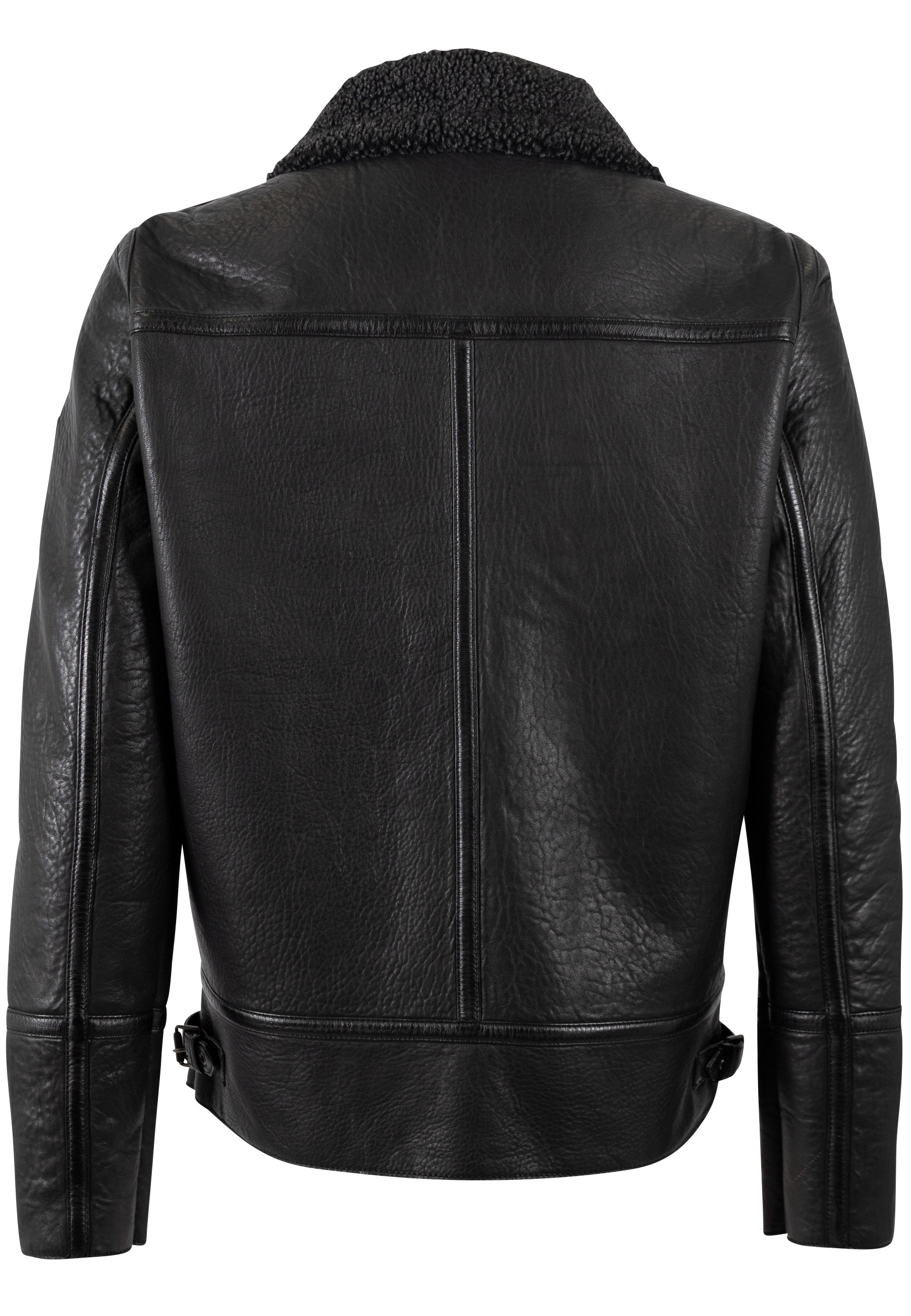 Mauritius Lederjacke »MMCeylor«, mit Umlegekragen