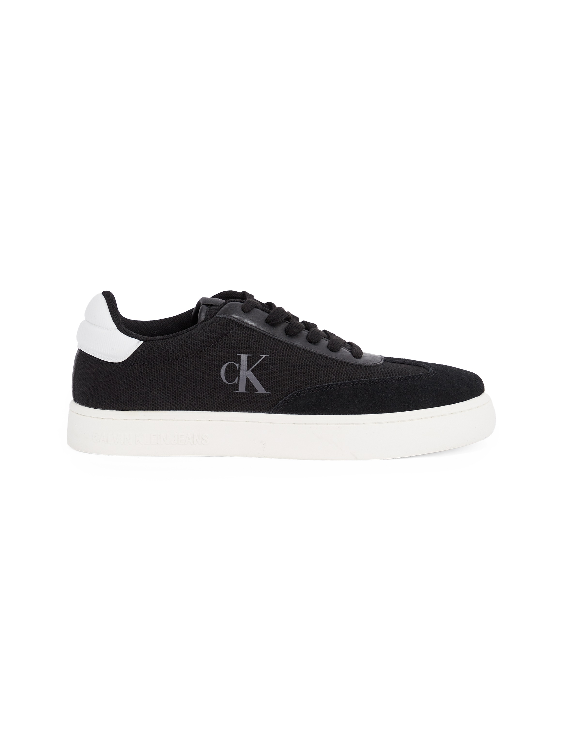 Calvin Klein Jeans Sneaker »CLASSIC CUPSOLE LOW MIX MG«, Schnürschuh, Halbschuh, Freizeitsneaker mit Logoschriftzug