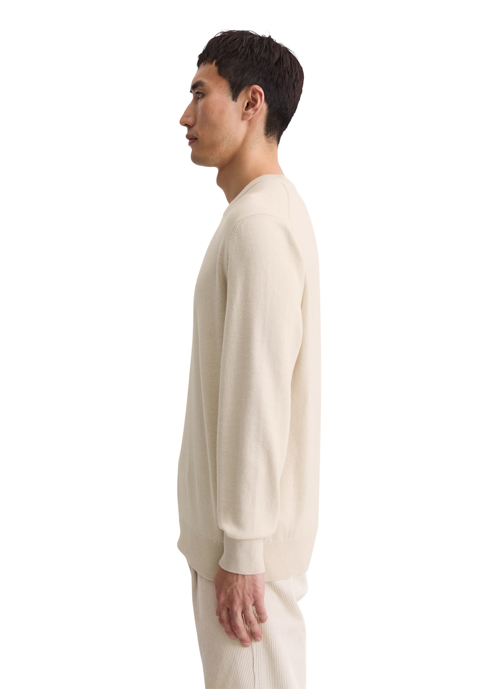 Marc OPolo Strickpullover "aus softem Bio-Bauwoll-Schurwoll-Mix" günstig online kaufen