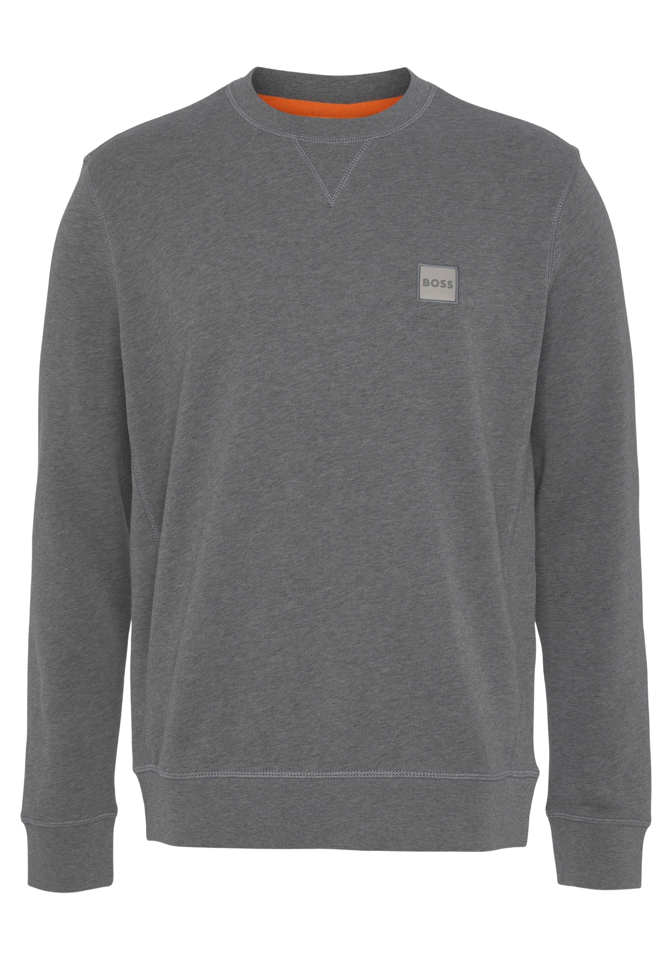 »Westart«, Logo BAUR ▷ ORANGE Sweatshirt aufgesticktem BOSS | mit für BOSS