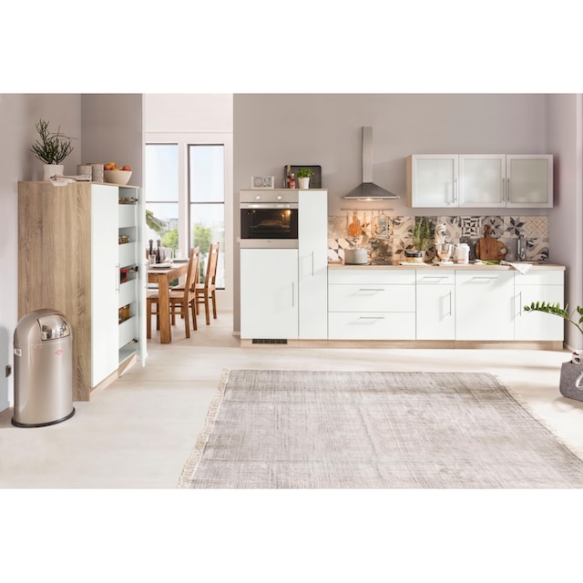 wiho Küchen Küchenzeile »Aachen«, mit E-Geräten, Breite 300 cm kaufen | BAUR