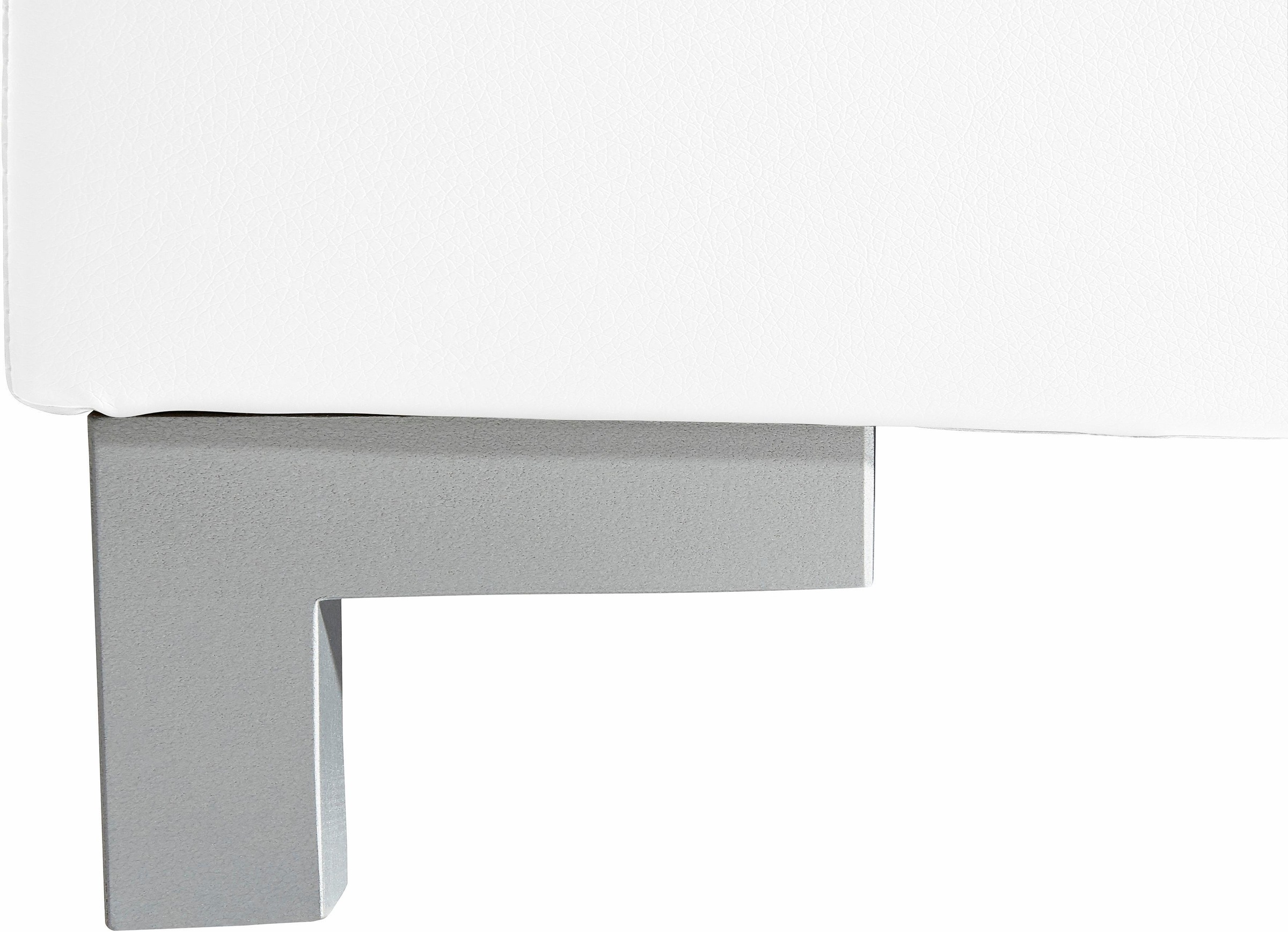 INOSIGN Boxspringbett »Coos«, mit besonderer Steppung im Kopfteil, 3 Matratzenarten, 2 Härtegrade