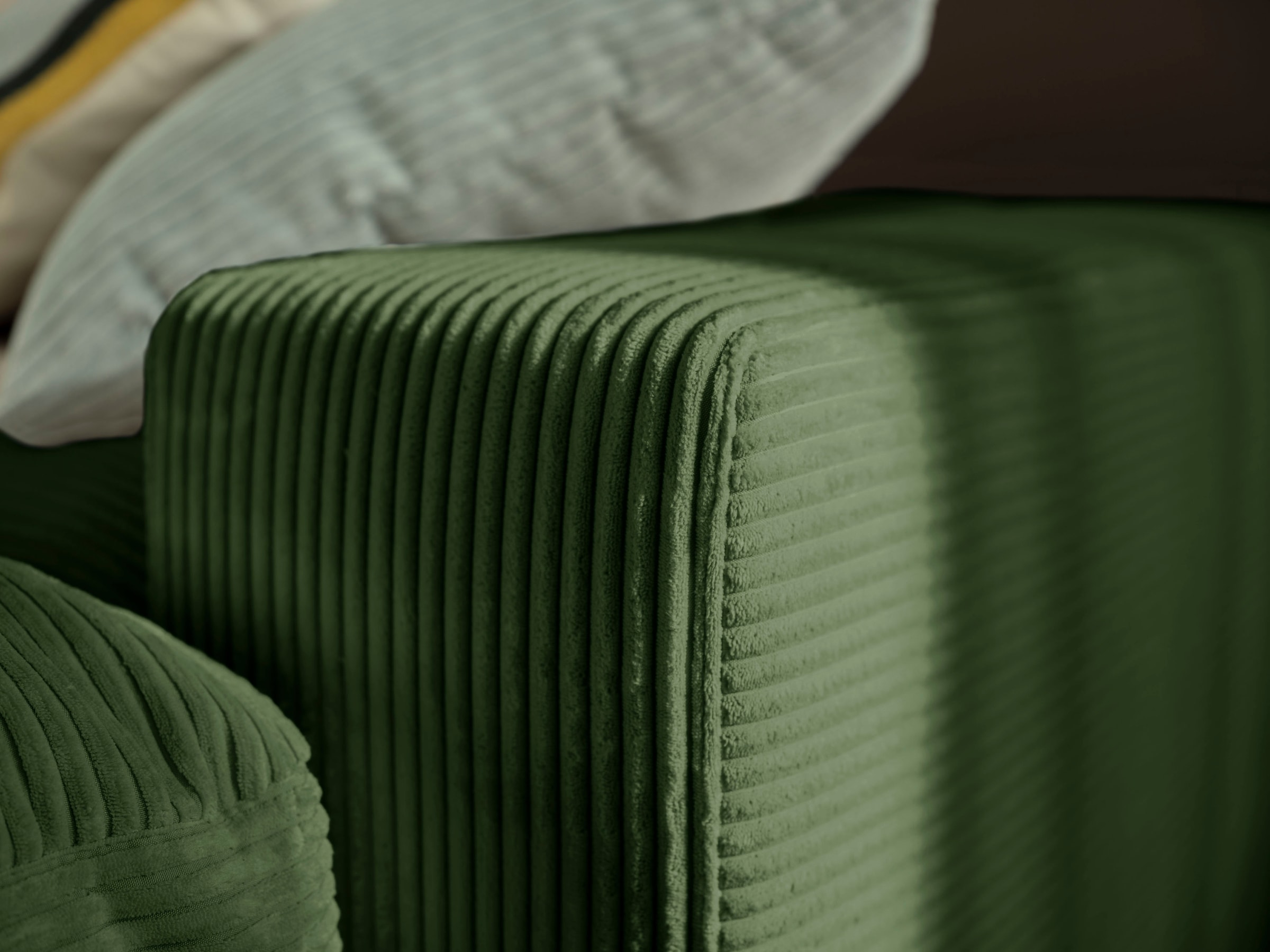 alina Ecksofa »Sandy«, mit Recamiere, in modernem Cordstoff