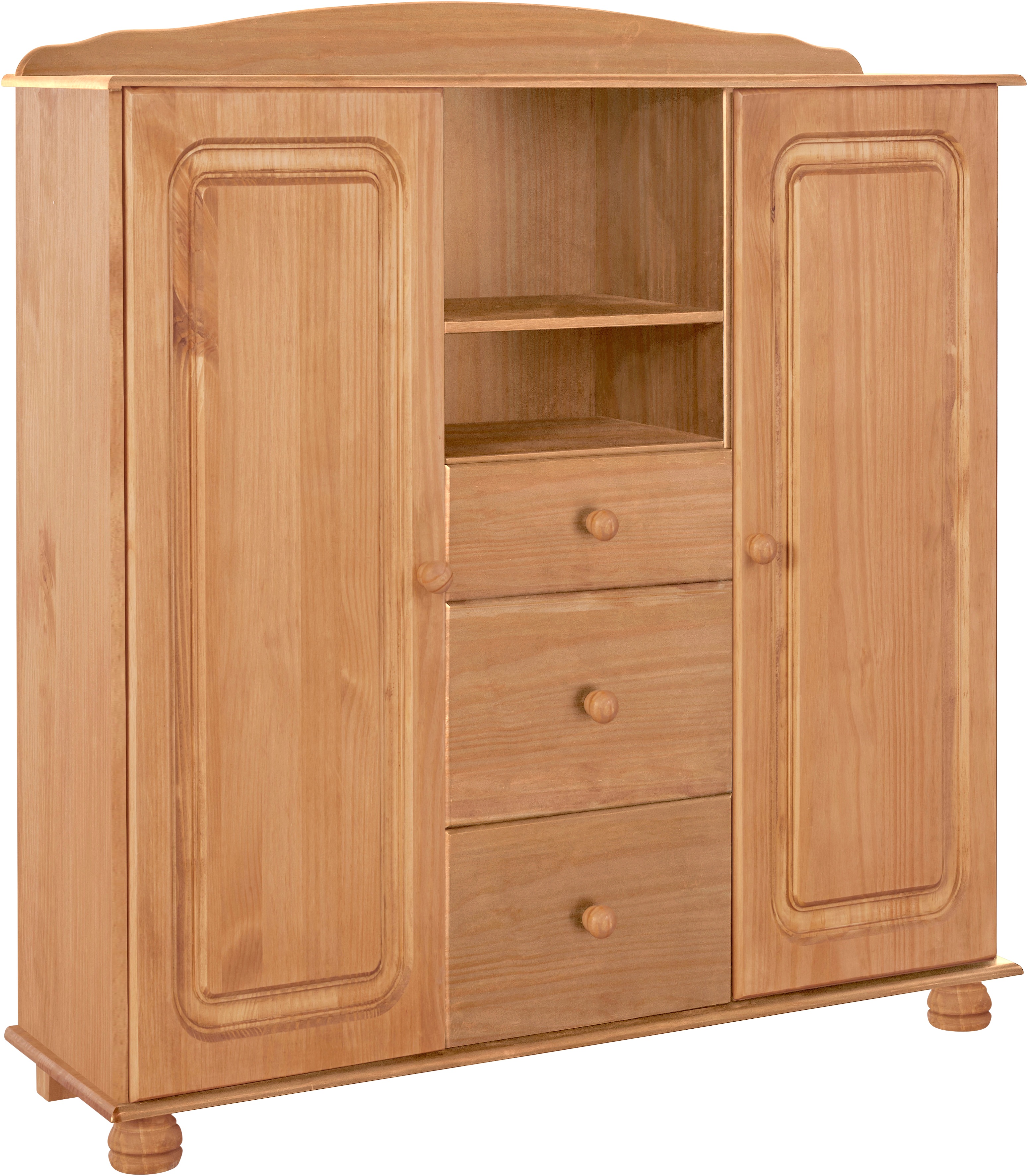 Thumbnail - OTTO home Highboard "Mette" Stauraumschrank mit 3 Schubladen und verstellbaren Einlegeböden