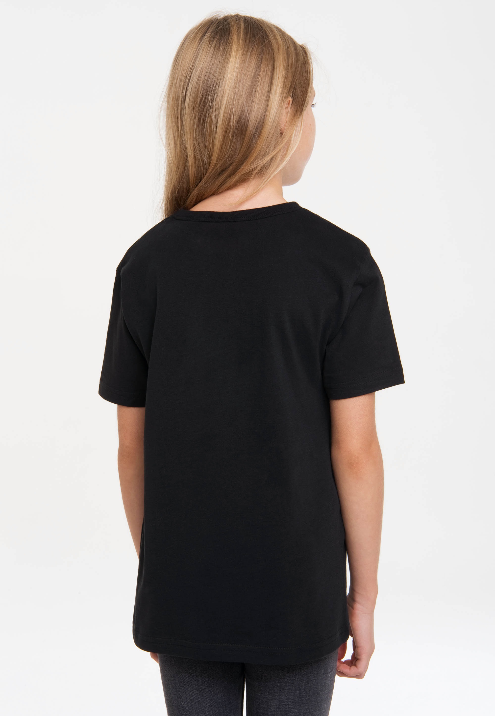 LOGOSHIRT T-Shirt »Jurassic Park«, mit lizenziertem Design