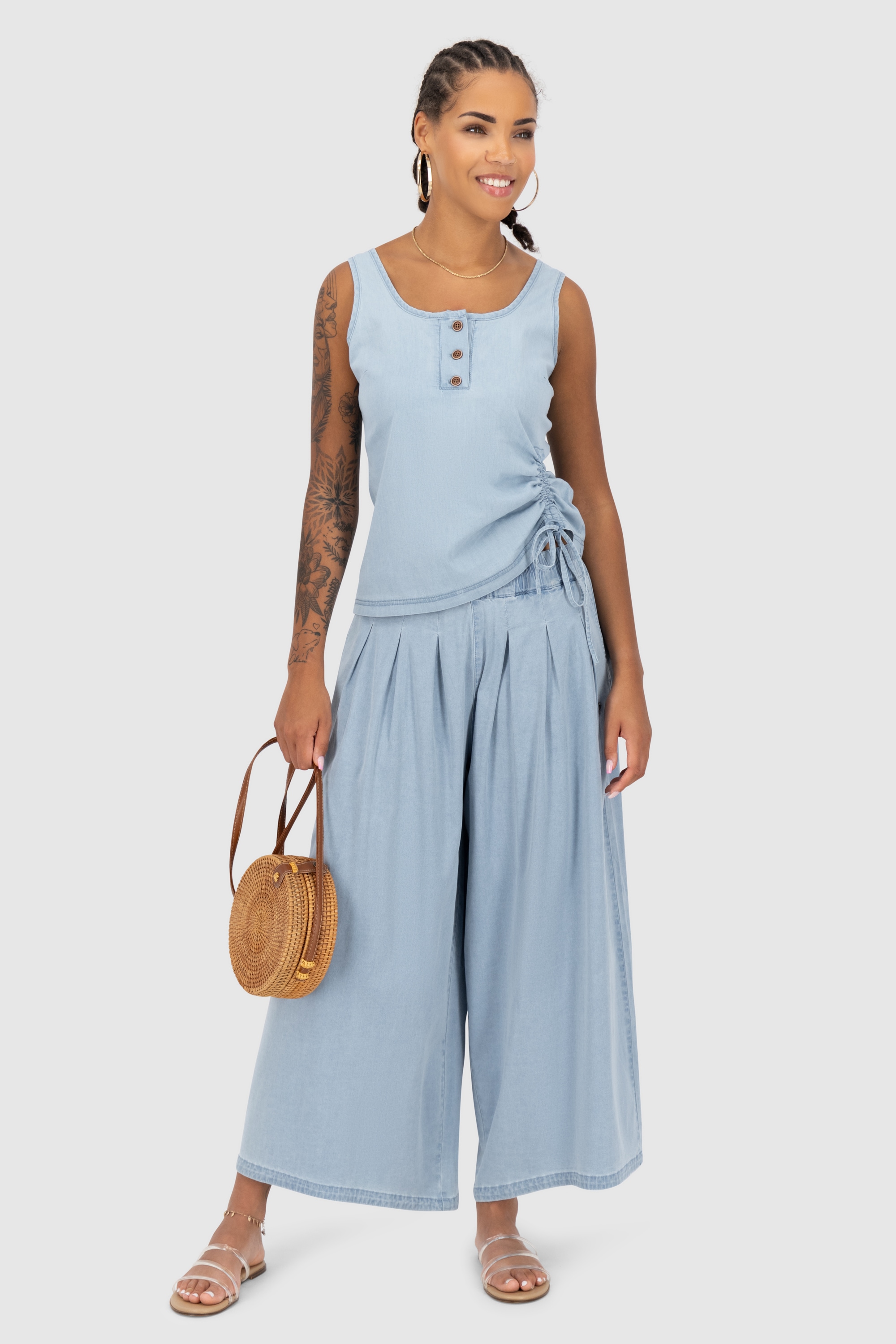 Alife & Kickin Stoffhose »Damen NadetteAK DNM A«