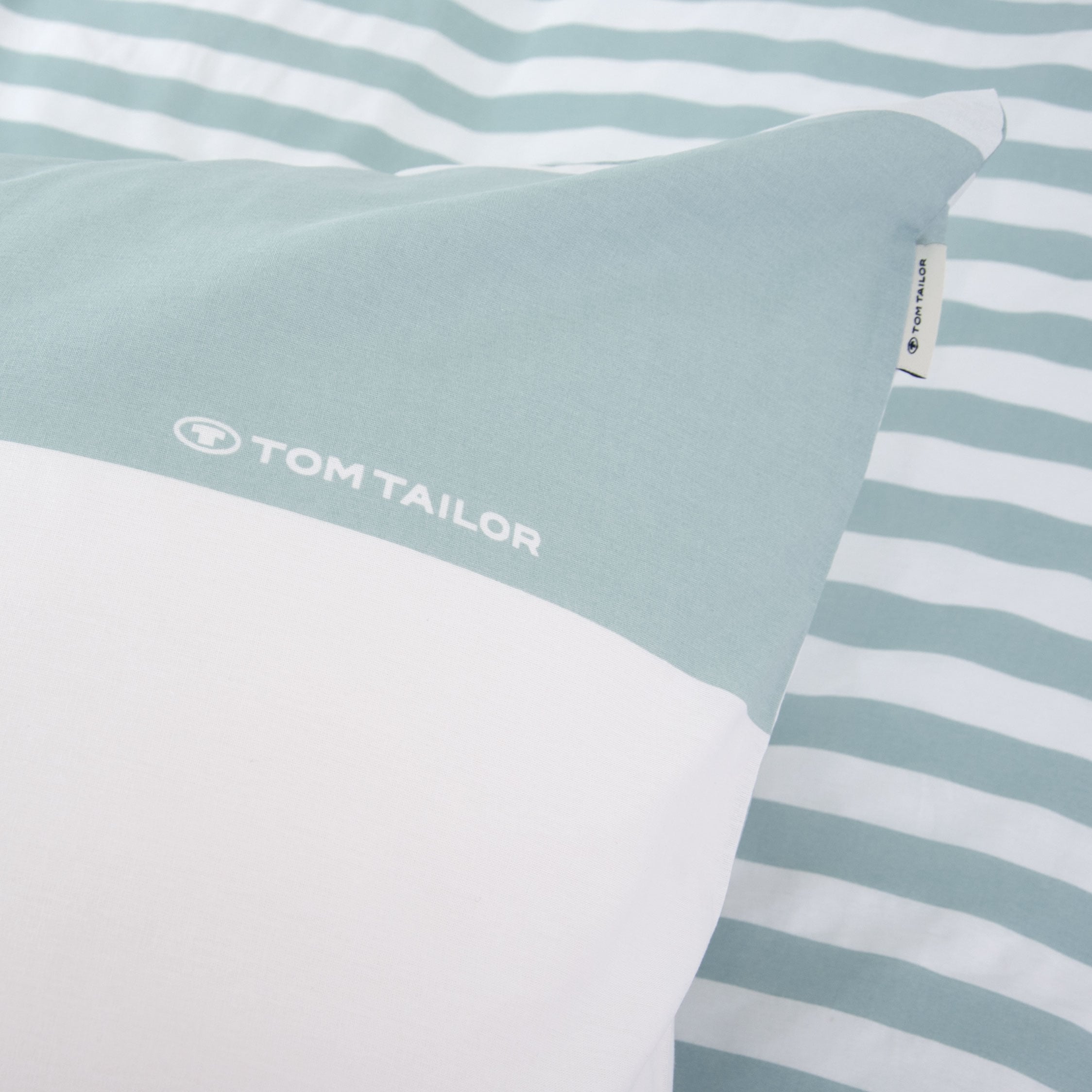 TOM TAILOR HOME Wendebettwäsche »Siena in Gr. 135x200, 155x220, 200x200, 200x220 cm«, gestreifte Bettwäsche aus Baumwolle, Bettwäsche mit Wendeoptik