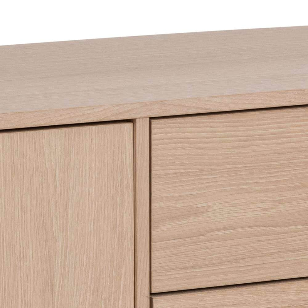 ACTONA GROUP Sideboard »Aston«, Eiche/furnier, 2 Türen, 2 Böden, 3 Schubladen, 160 cm