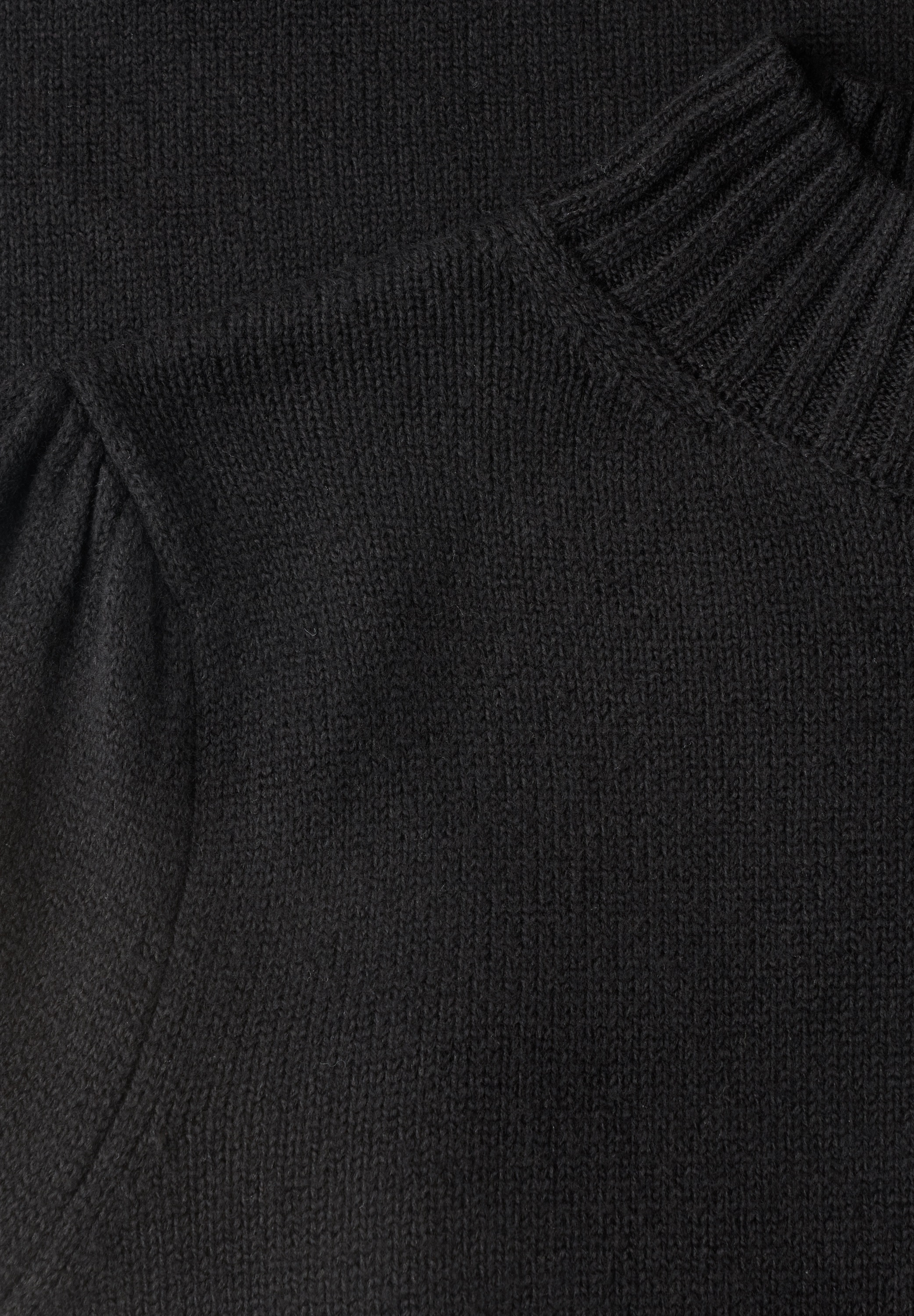 STREET ONE Strickkleid Ohne Taschen in Unifarbe