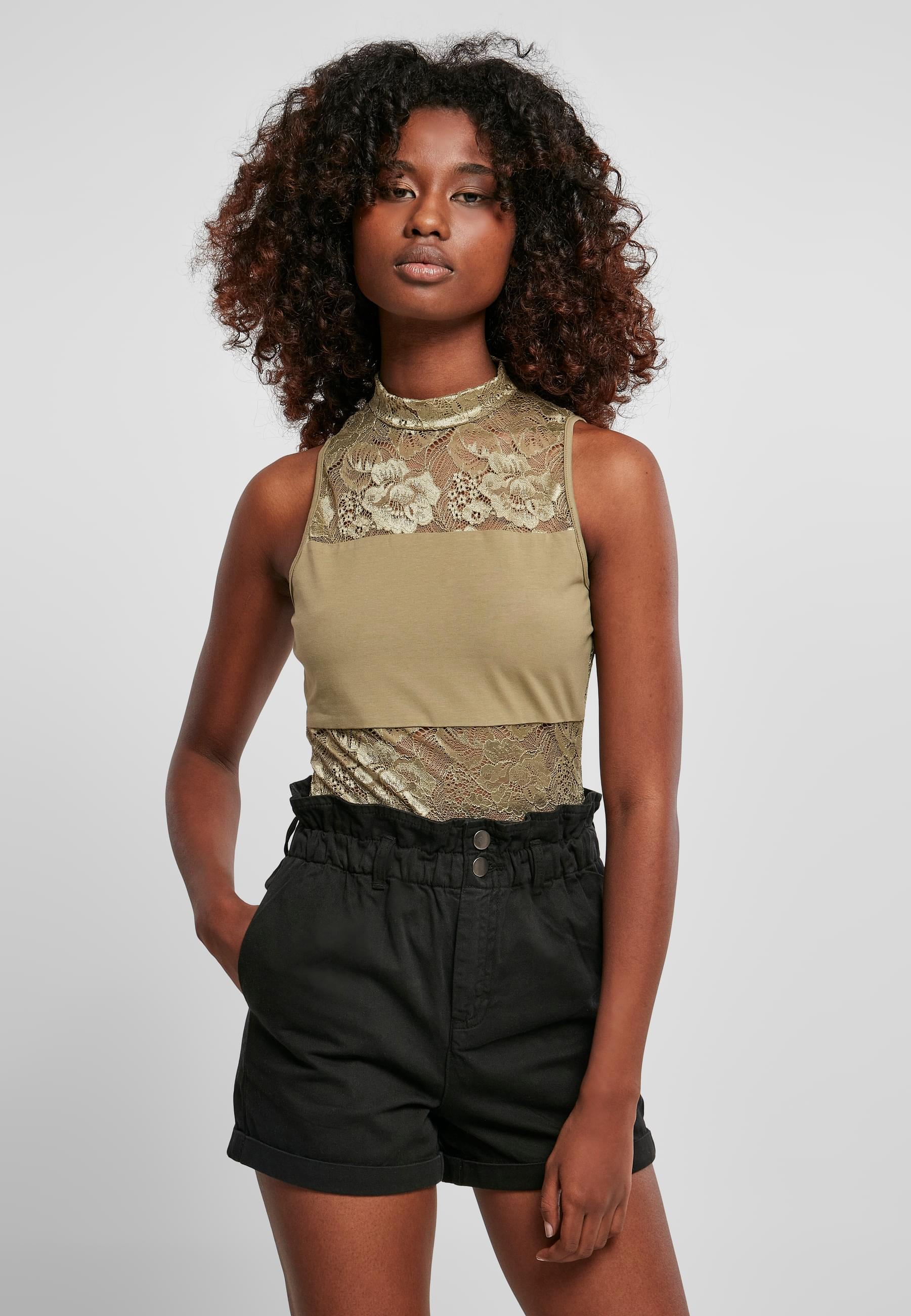 URBAN CLASSICS Body »Urban Classics Damen Ladies Laces Body«