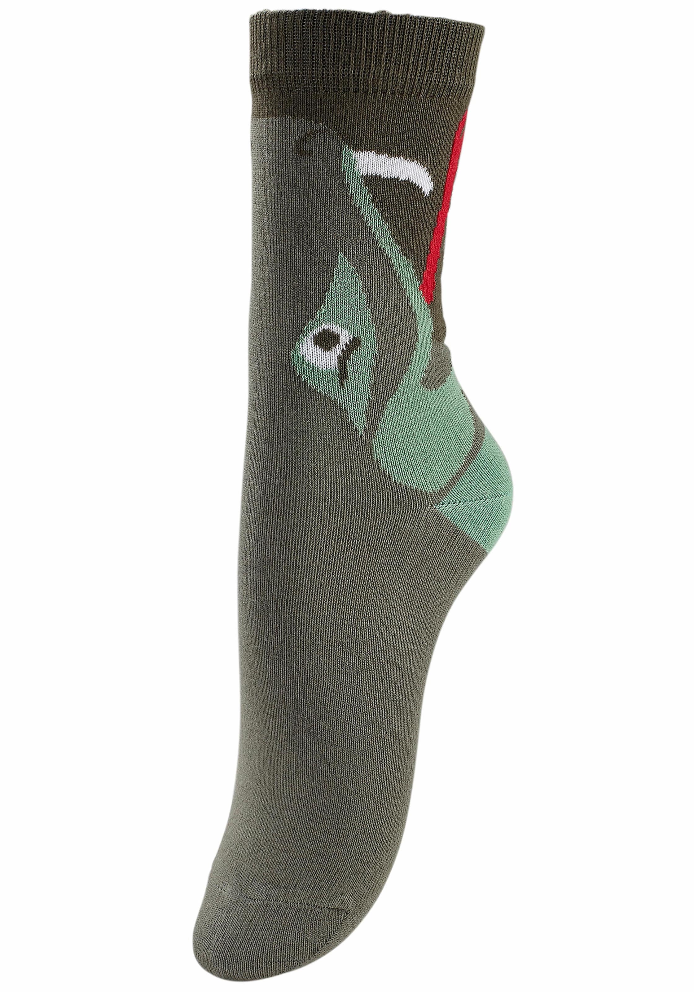 Socken, (5 ▷ | für Tiermotiven BAUR Paar), mit