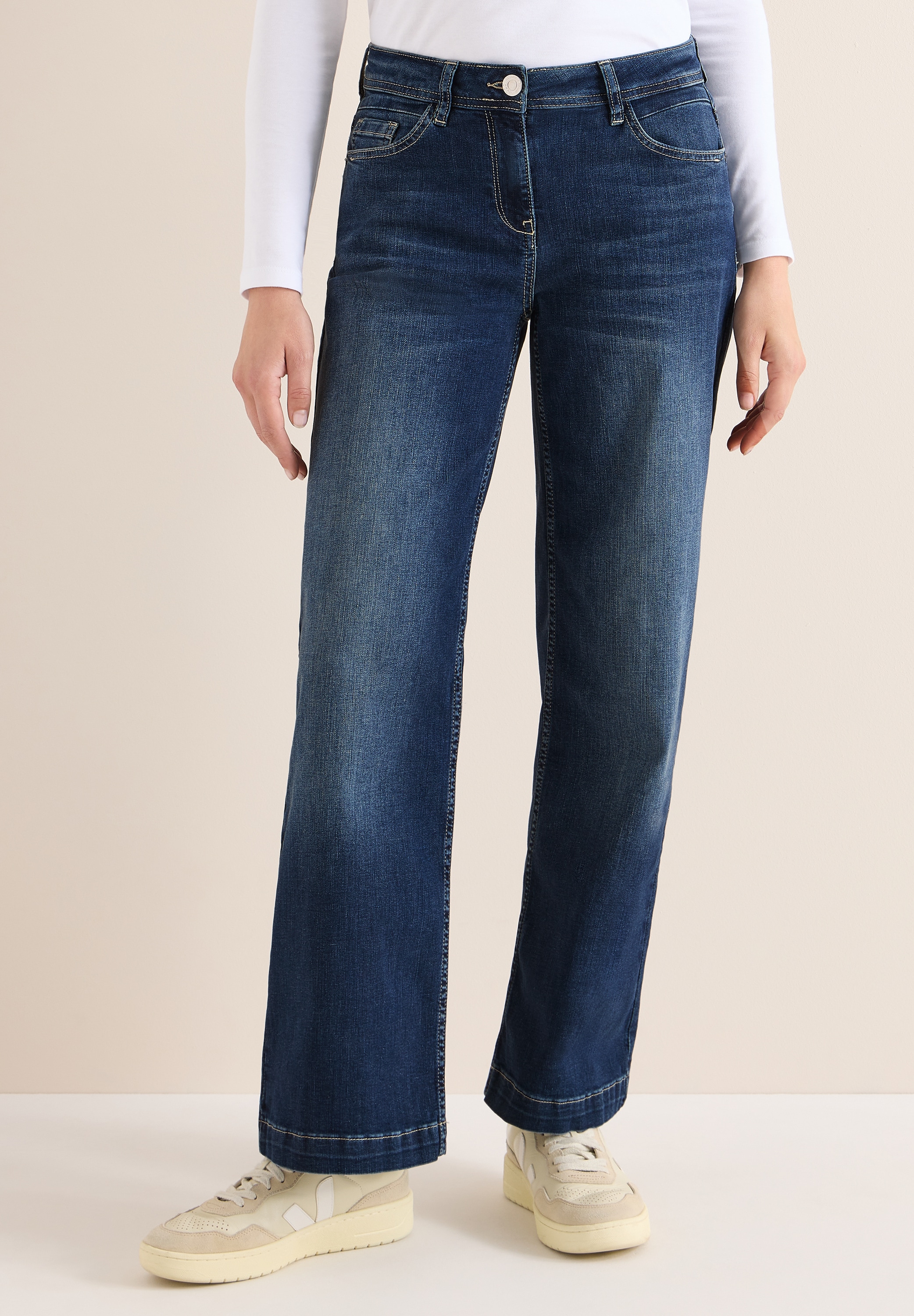 Cecil Straight-Jeans 5-Pocket-Style