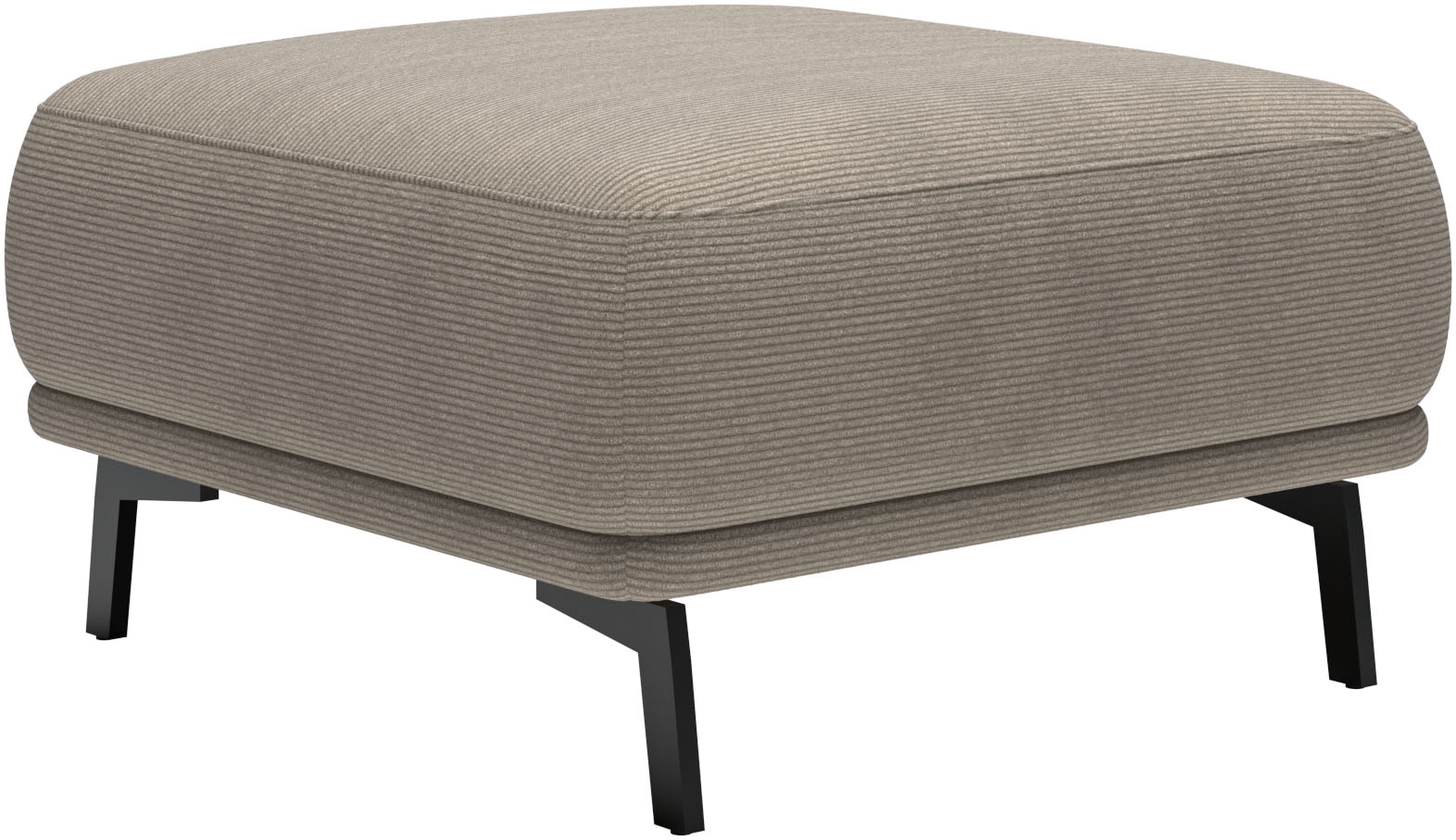 SCHÖNER WOHNEN-Kollektion Polsterhocker "Tossa, smarte Ergänzung für dein Wohnzimmer, Breite 73 cm" 1 Stk. tlg. Flexibler Komfort, edle Optik & saugroboterfreundlich