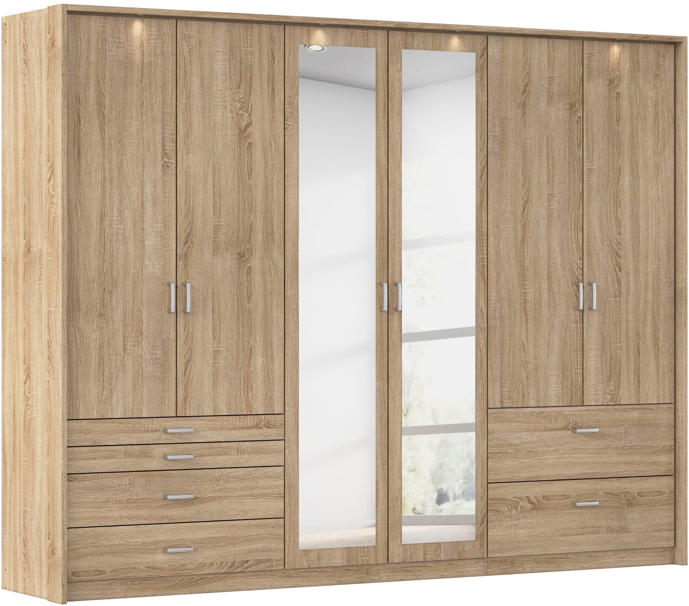 rauch Drehtürenschrank "Kleiderschrank Schrank Garderobe Wäscheschrank WILD günstig online kaufen