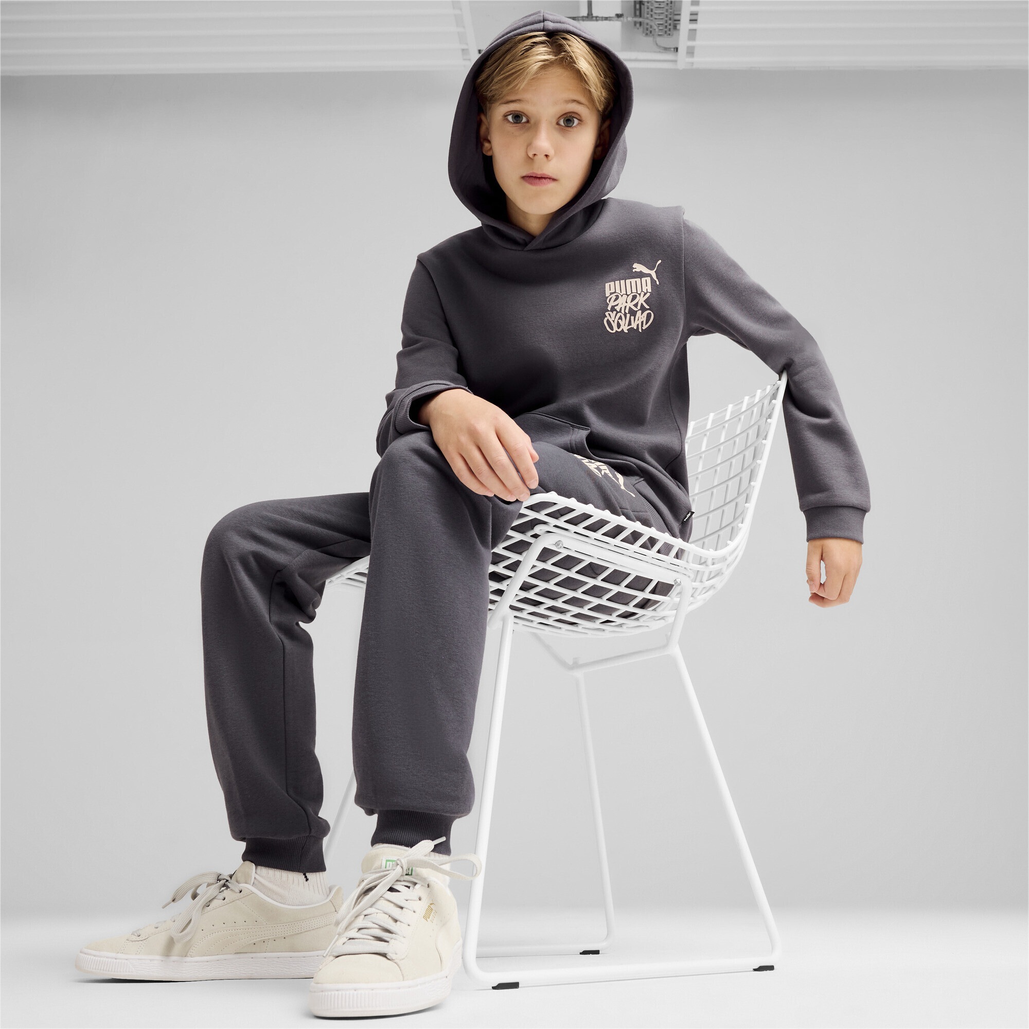 PUMA Hoodie »ESS+ MID 90s Hoodie Jungen«