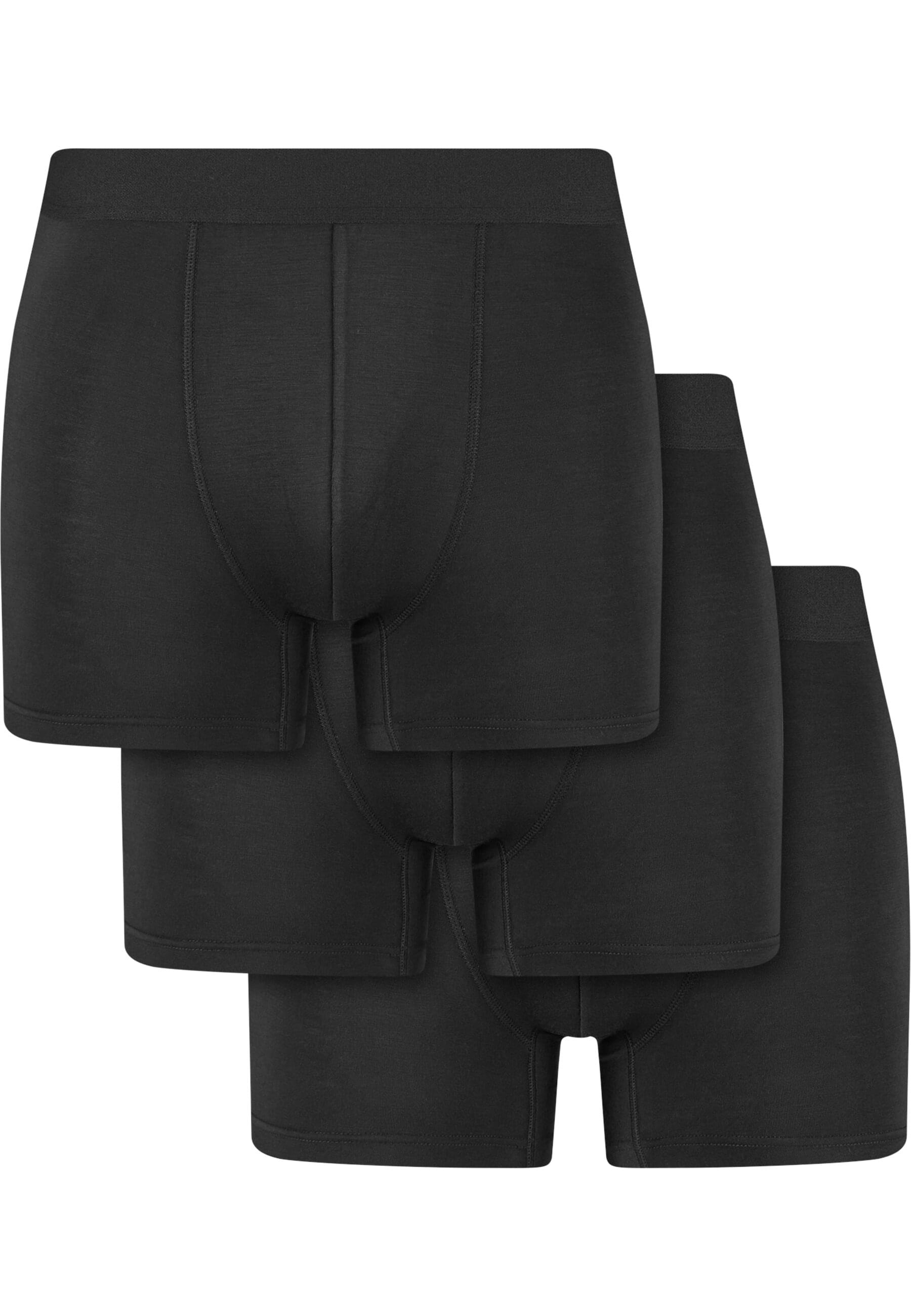 URBAN CLASSICS Boxershorts "Urban Classics Bamboo Retro 3-Pack Bamboo Retro günstig online kaufen