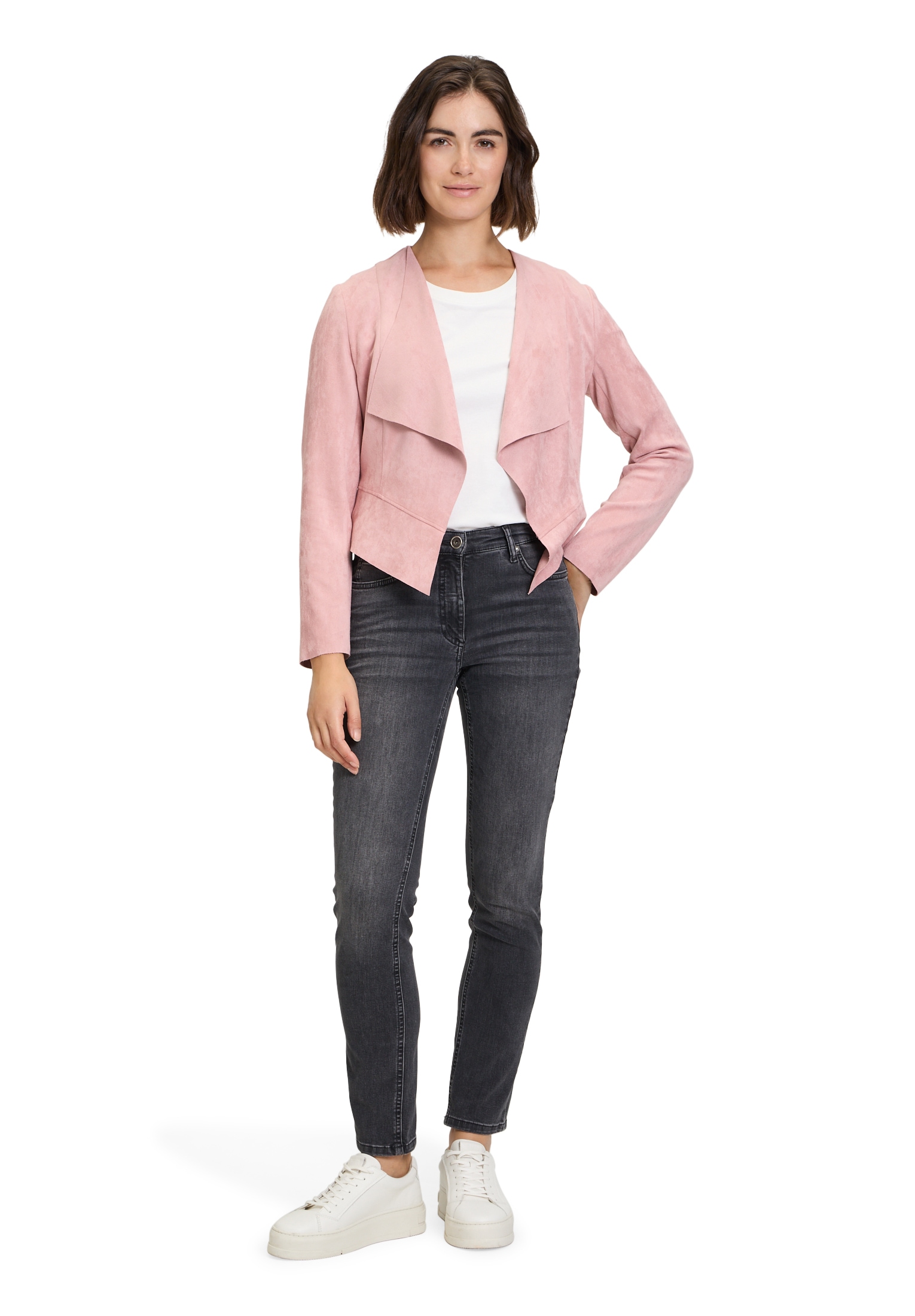 Betty Barclay Jackenblazer »Betty Barclay Blazer-Jacke ohne Verschluss«, Material