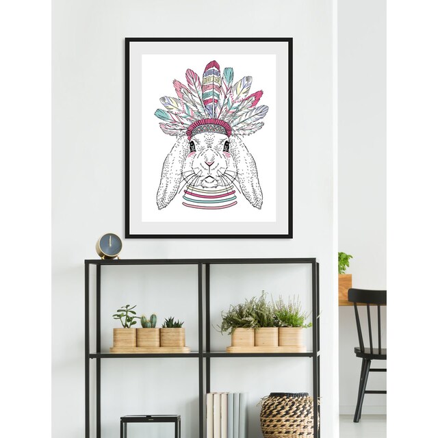 queence Bild »Indiana Bunny«, Hase, (1 St.) bestellen | BAUR