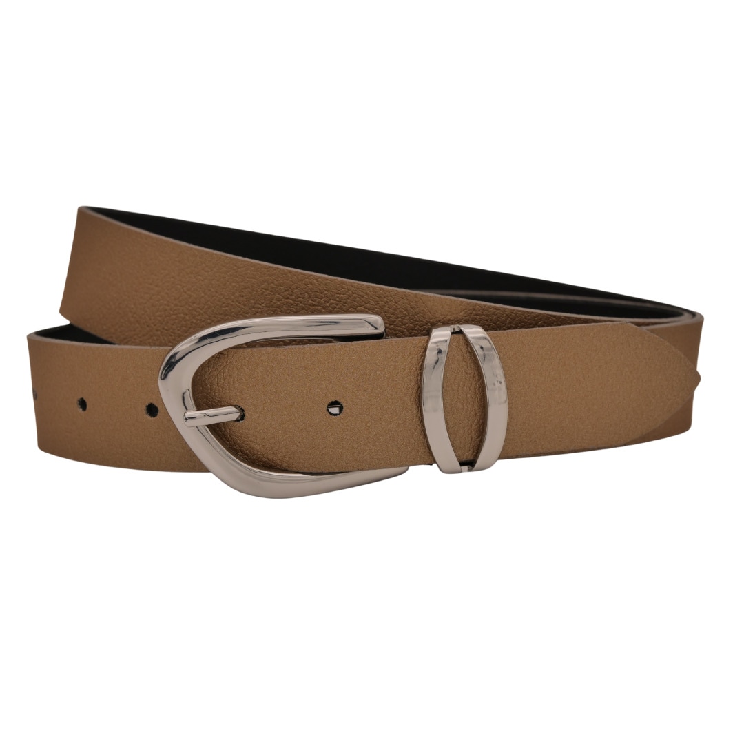 Ledergürtel ANNAMATONI "AnnaMatoni Ledergürtel Lora2 Ledergürtel Lora2", Damen, Gr. TW105 - 120cm Gesamtlänge, gold (gold 999), 100% Leder, Gürtel Ledergürtel