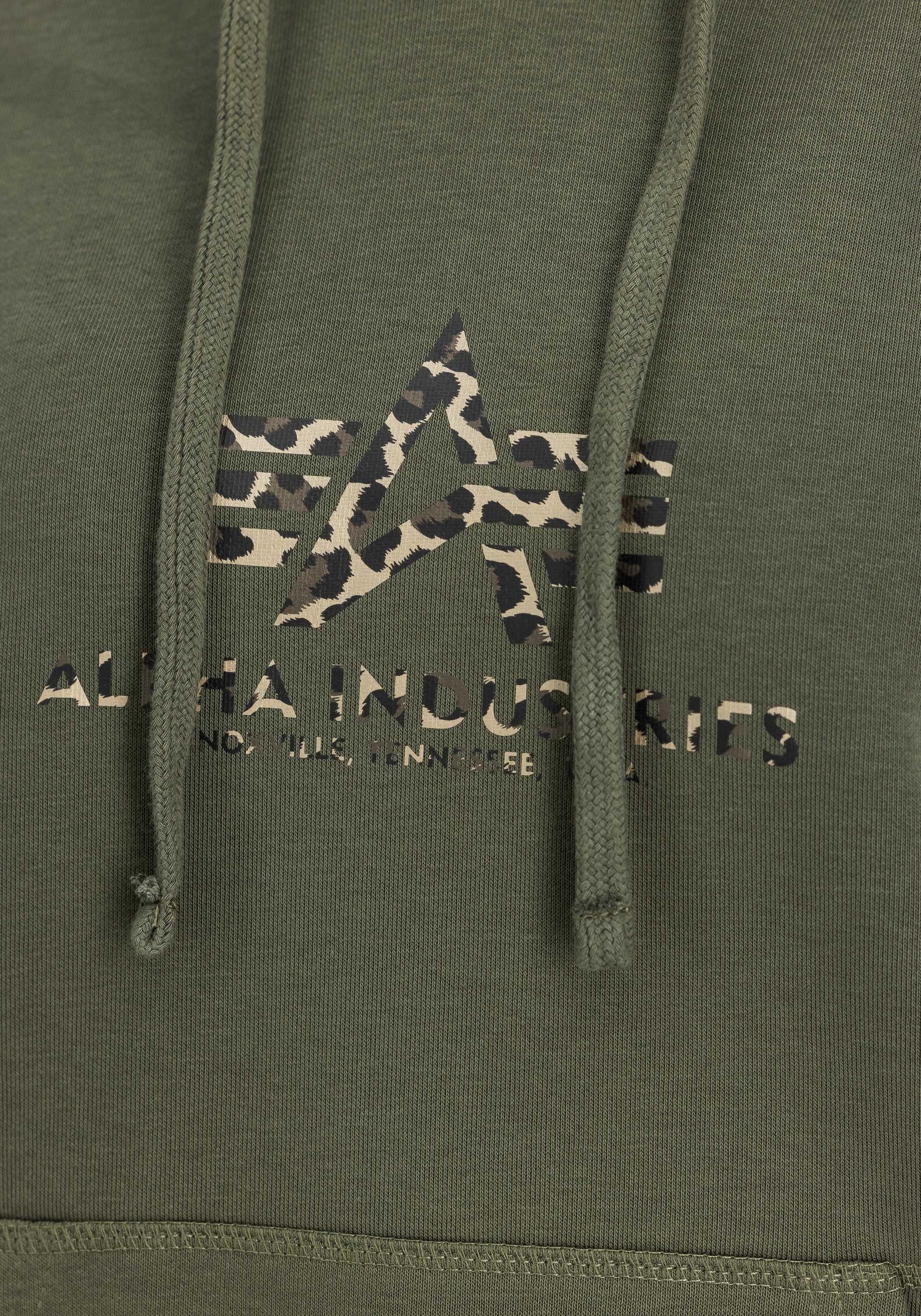 Alpha Industries Kapuzensweatshirt »Basic Hoodie BL Mirror Leo W«
