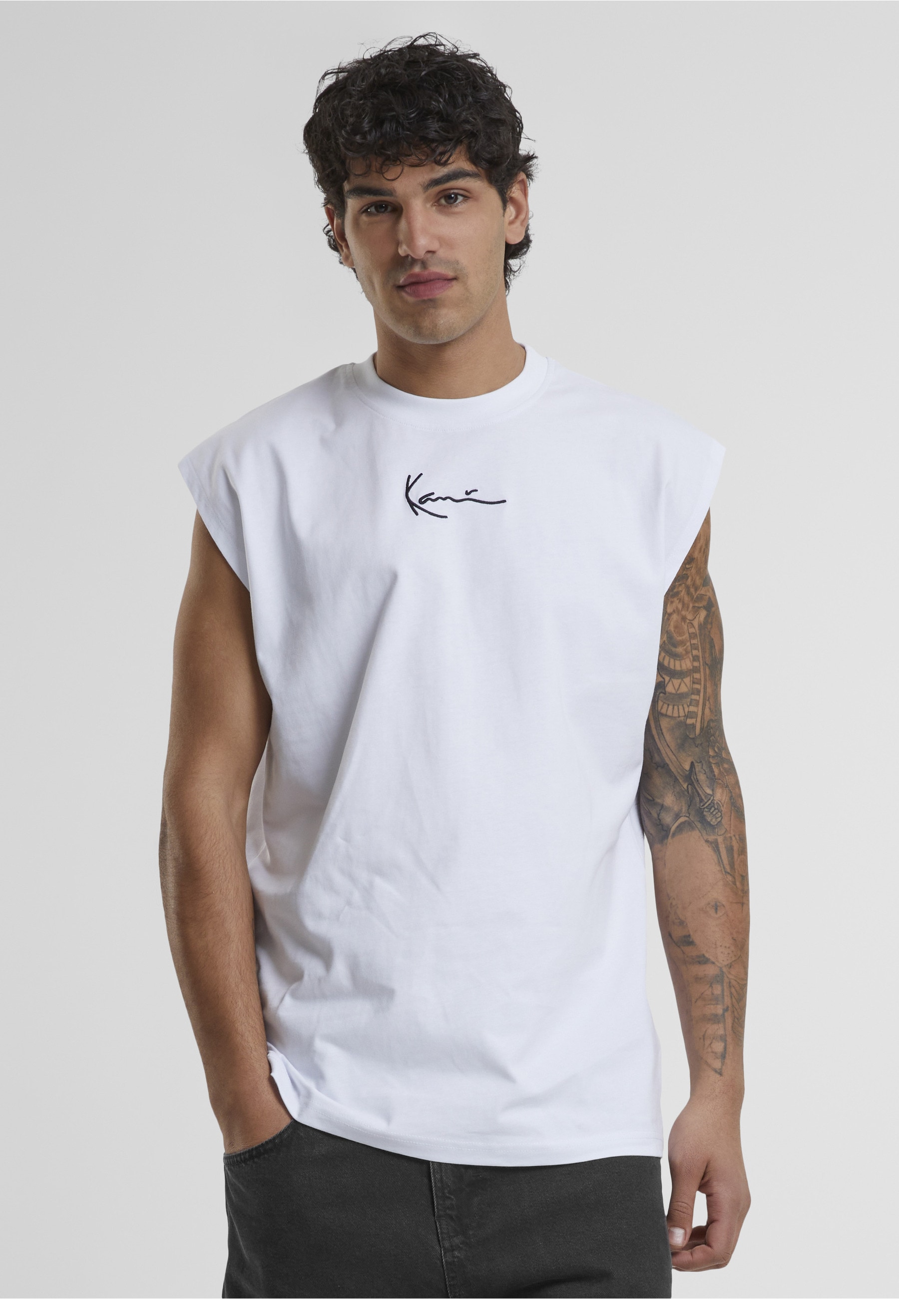 Karl Kani T-Shirt »Karl Kani Herren KM222-103-1 KK 2 Pack Sleeveless Tee« 1 Stk.