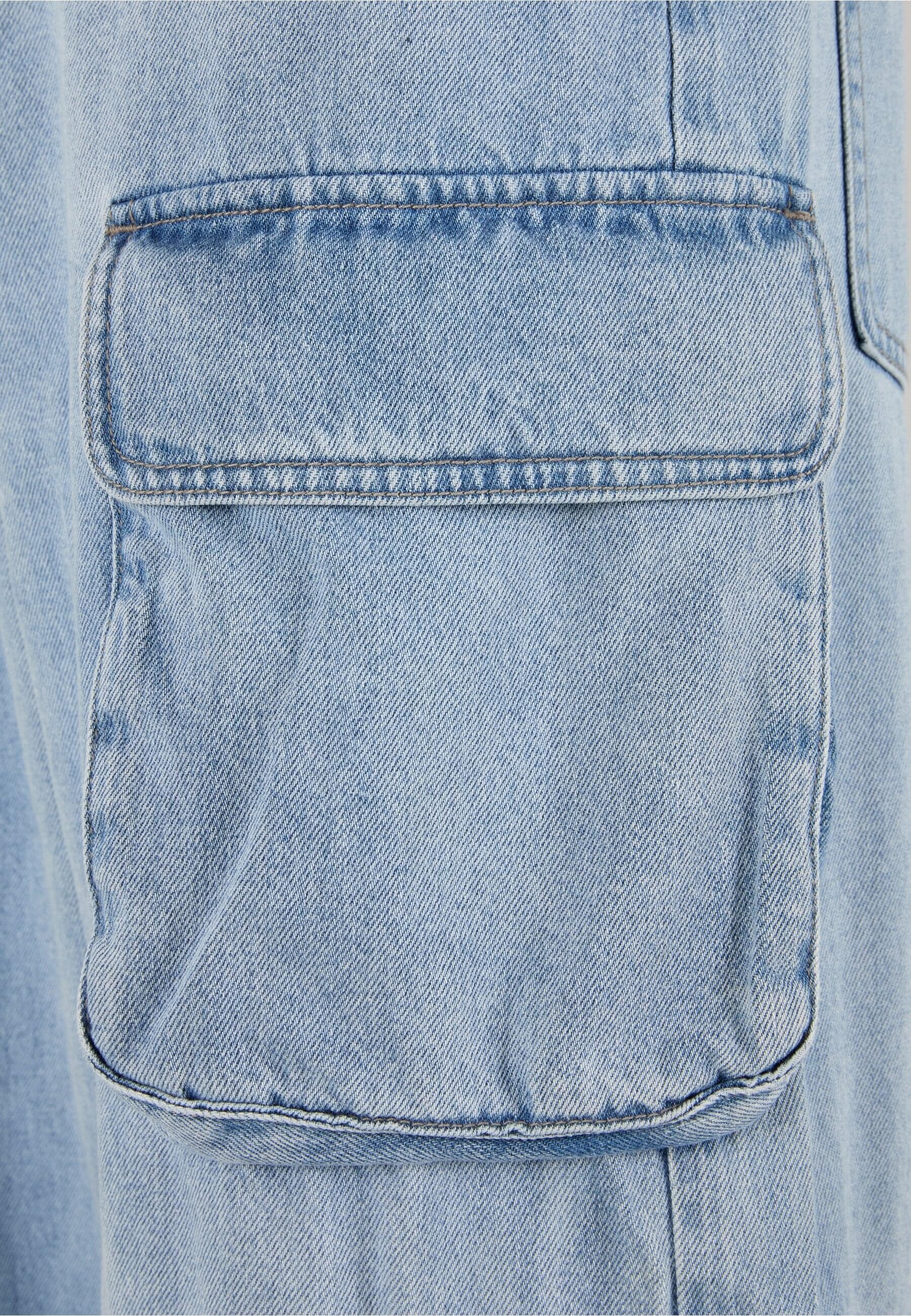 URBAN CLASSICS Cargohose »Urban Classics Multi Pocket Denim Cargo«, (1 tlg.)