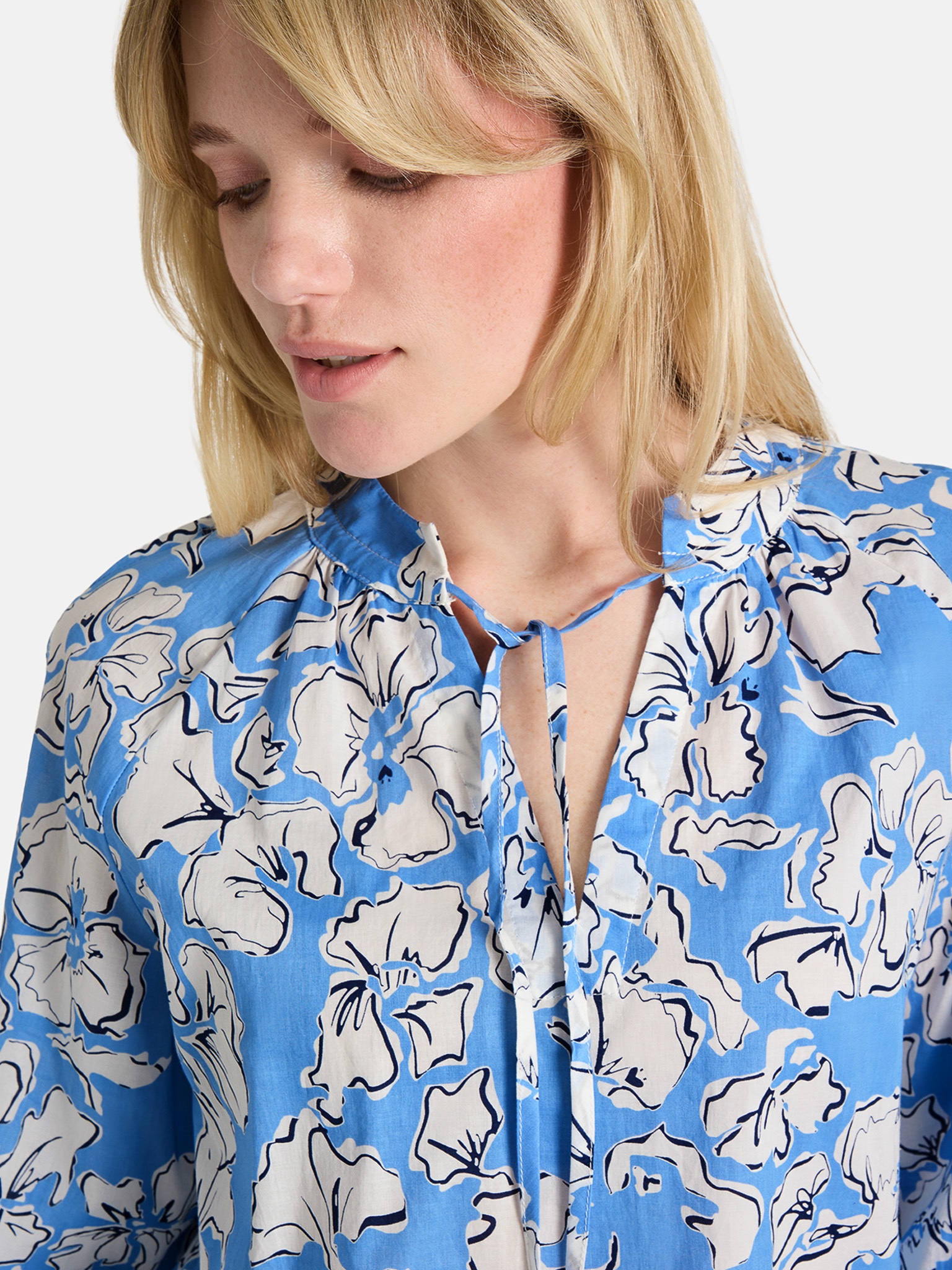 Lieblingsstück Klassische Bluse »RukaniL« aus 100% Baumwolle