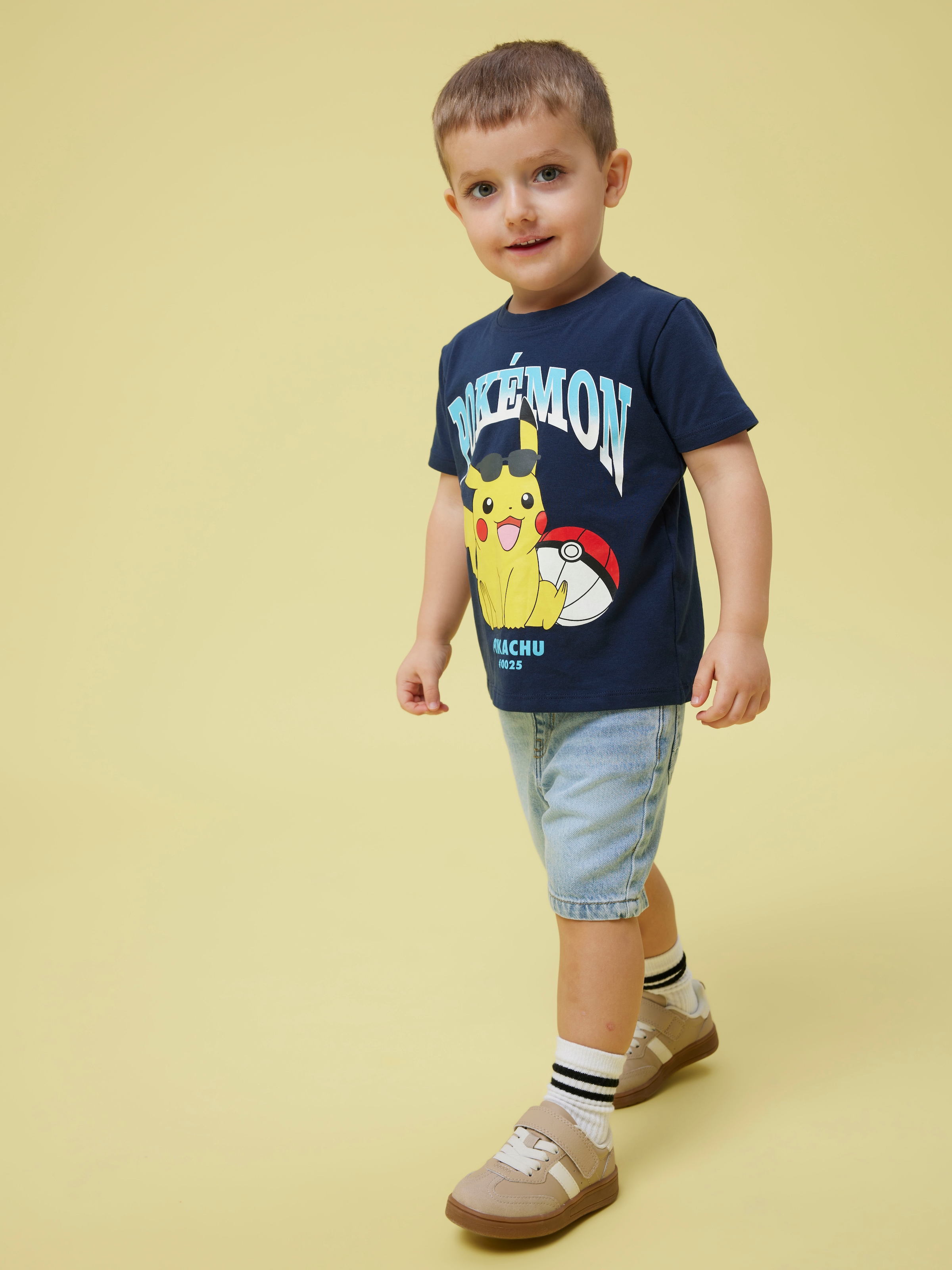 Name It Kurzarmshirt »NMMMAHE POKEMON NREG SS TOP BOX SKY«