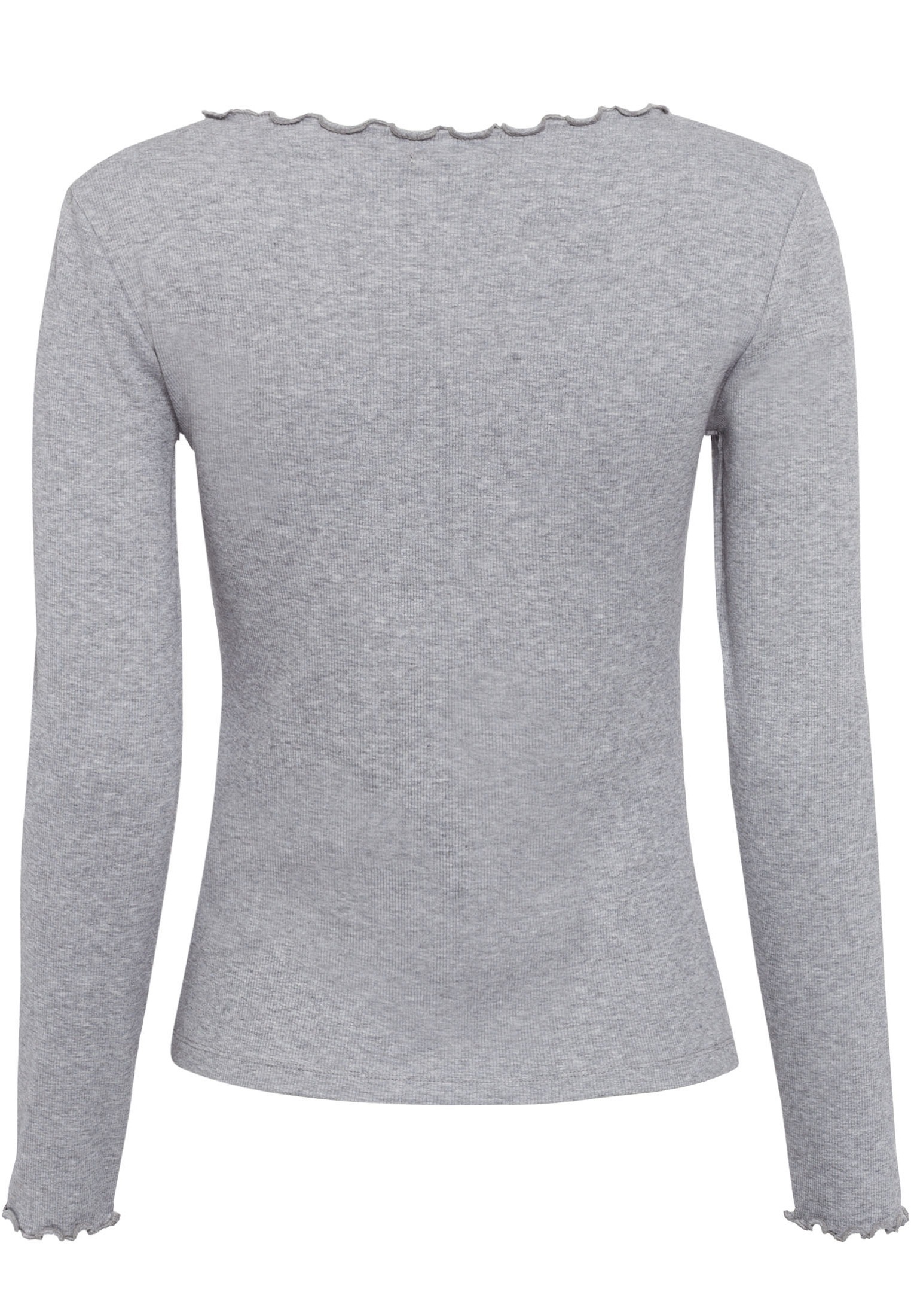 Zero Kurzarmshirt »zero Shirt V-Ausschnitt mit Raffung«, (1 tlg.), drapiert /gerafft