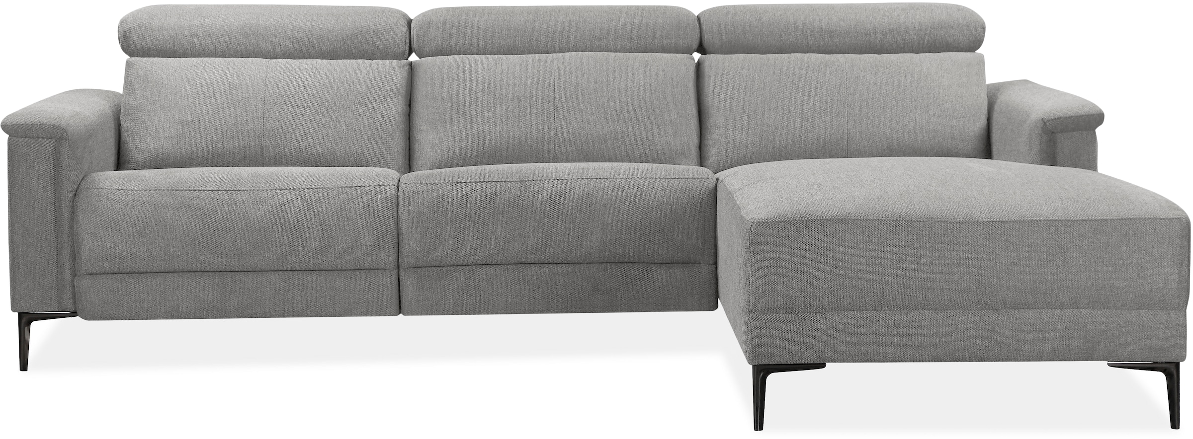 Home affaire Ecksofa "LUND, L-Form, 261cm, man. o. elektr. Relaxfunktion (m günstig online kaufen