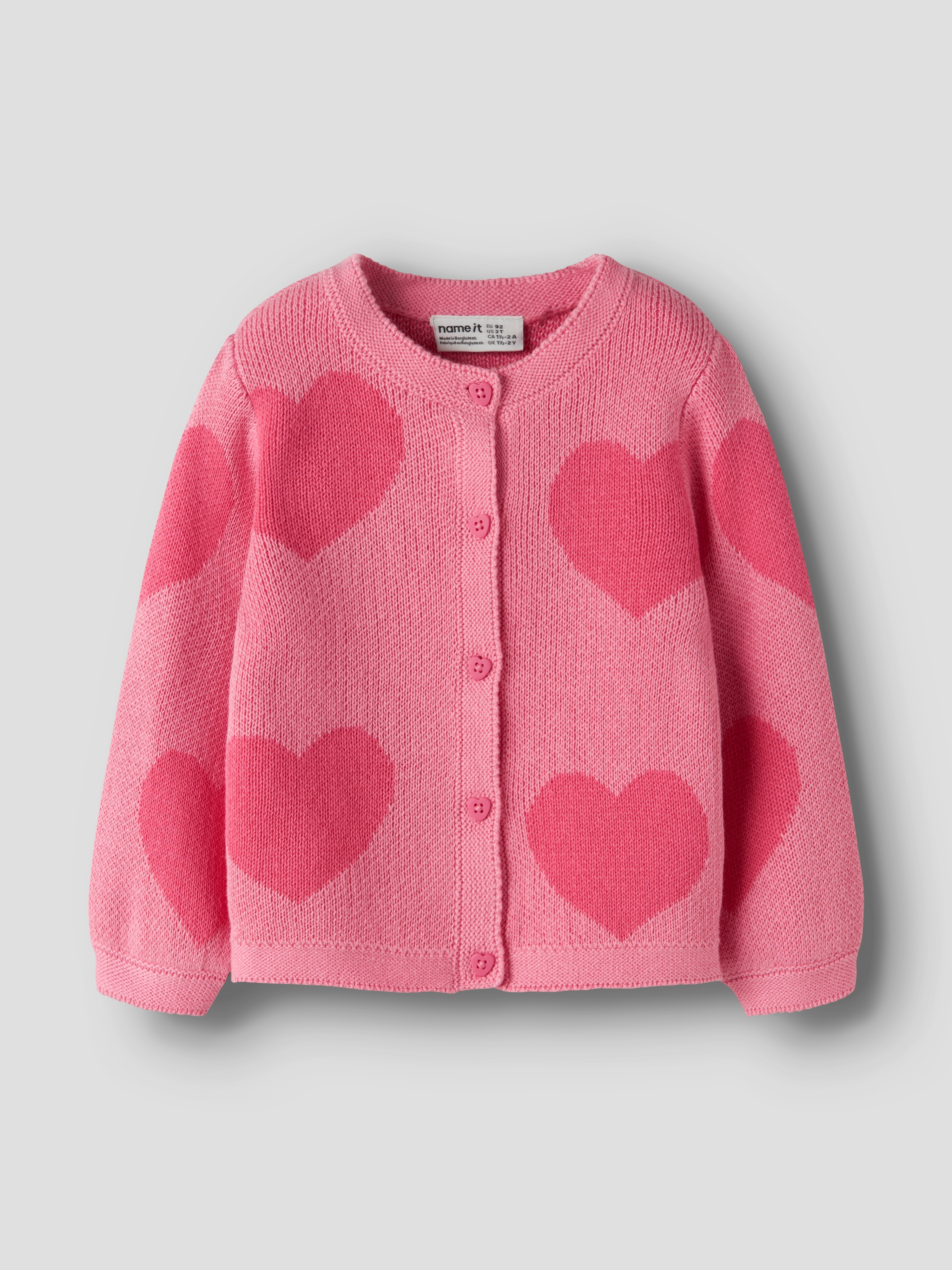 Name It Strickjacke "NMFLIANAX LS KNIT CARD" Baumwolle, regular fit