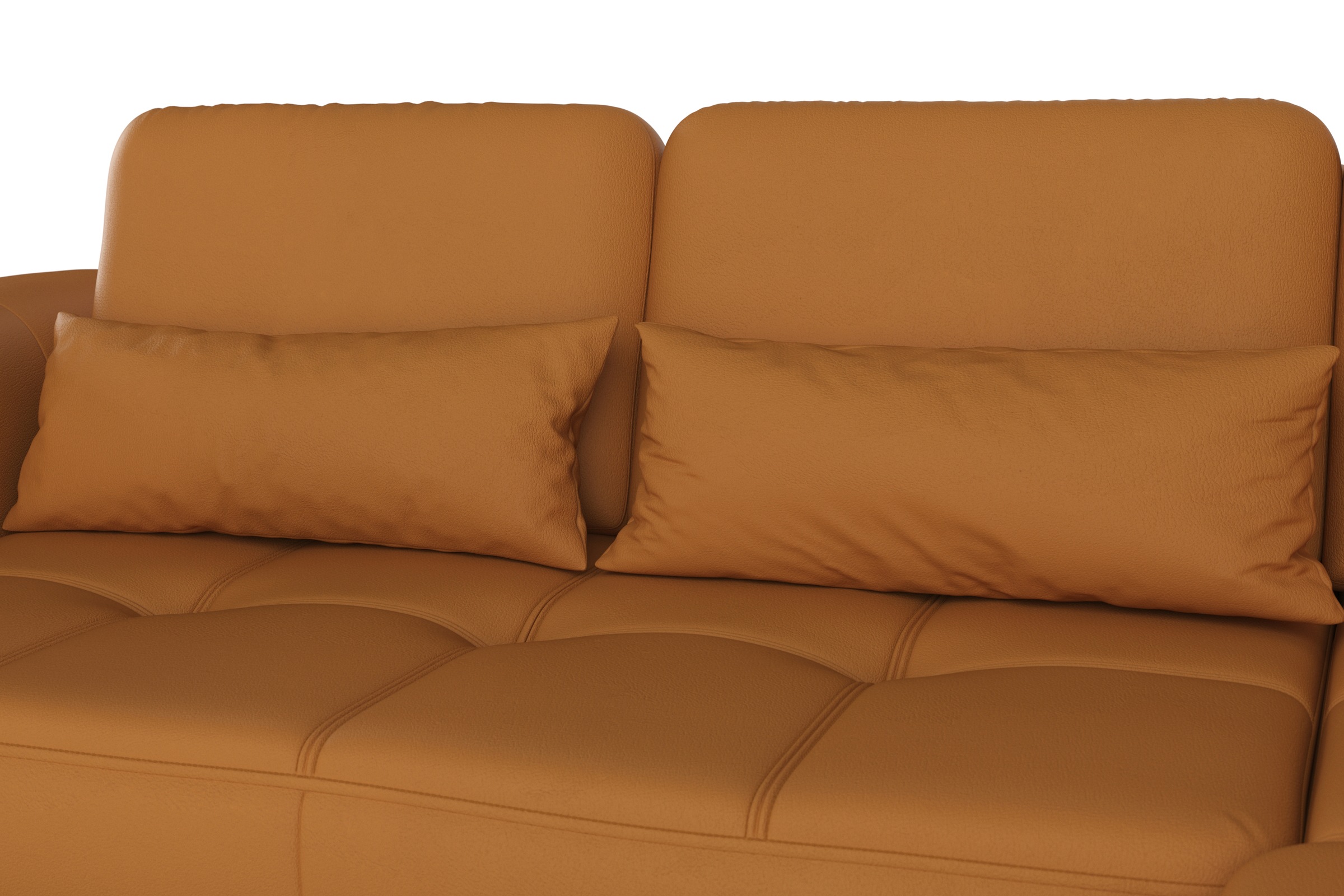sit&more Ecksofa »Bendigo L-Form«, inklusive Sitztiefenverstellung, Bodenfreiheit 15 cm, in 2 Fußfarben