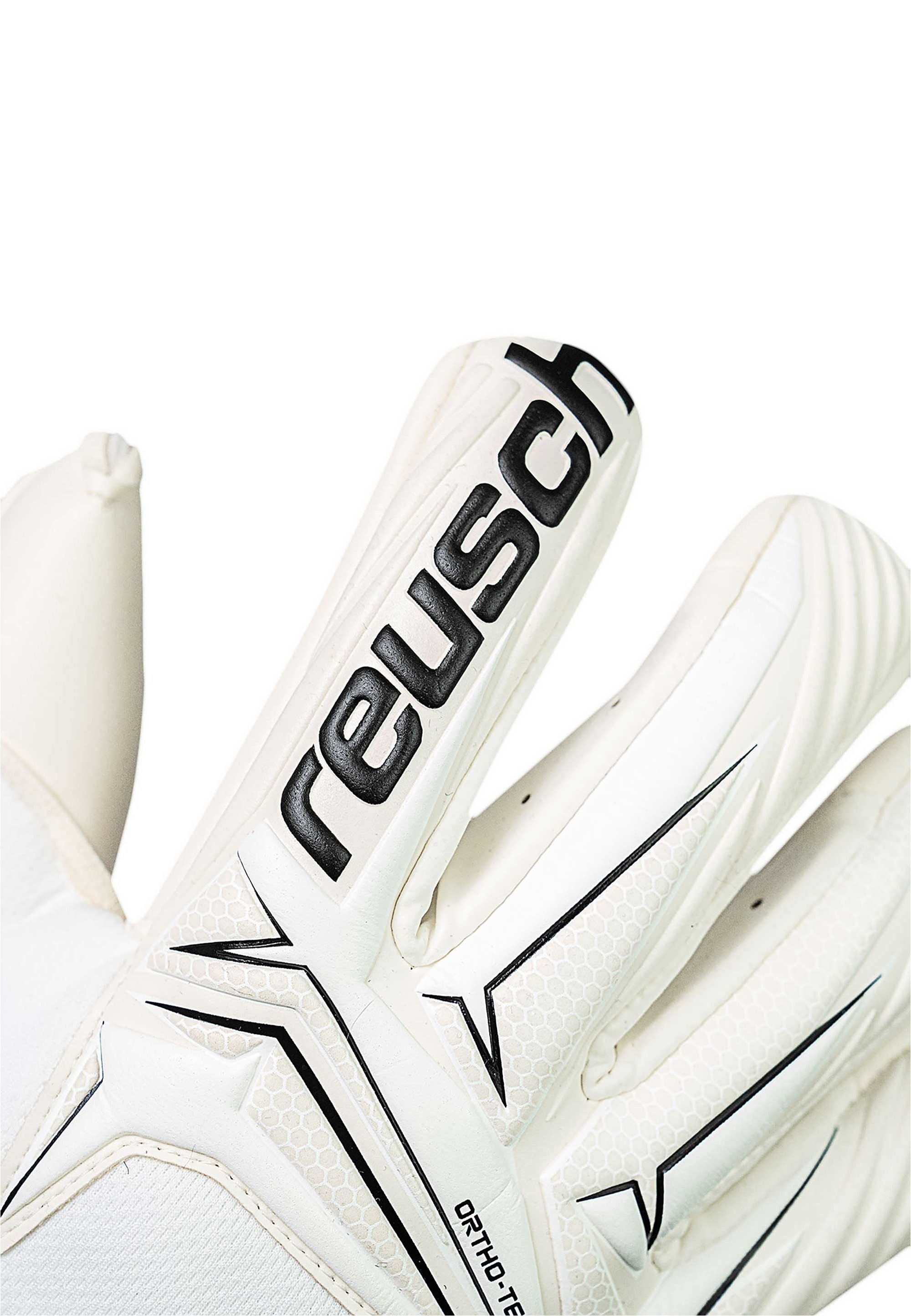Reusch Torwarthandschuhe »Attrakt Gold X Ortho-Tec« mit integriertem Fingerschutz
