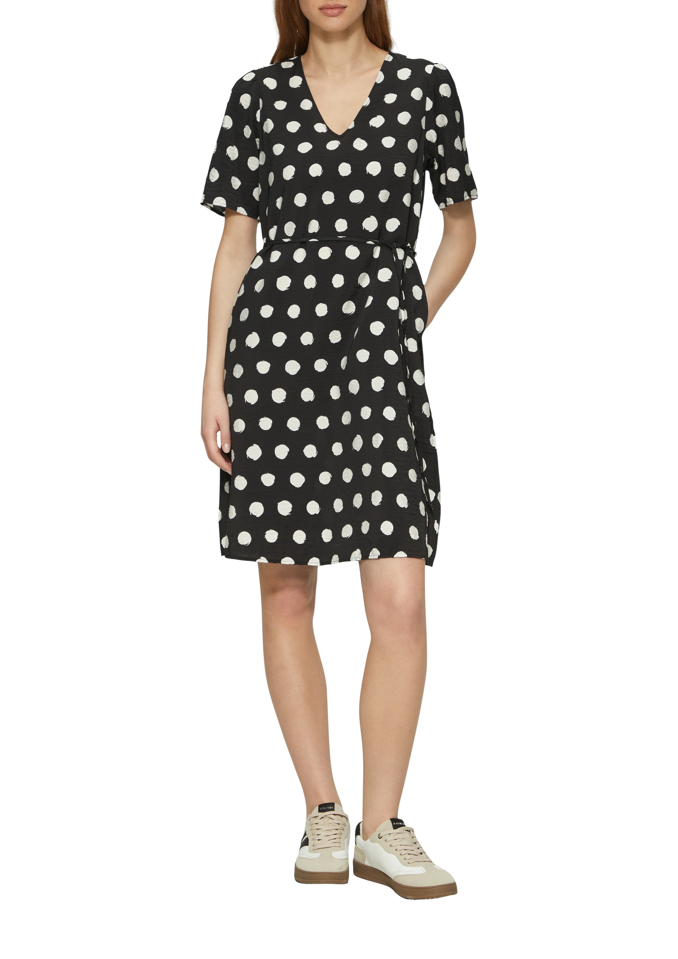 s.Oliver Minikleid, mit All-Over Print günstig online kaufen