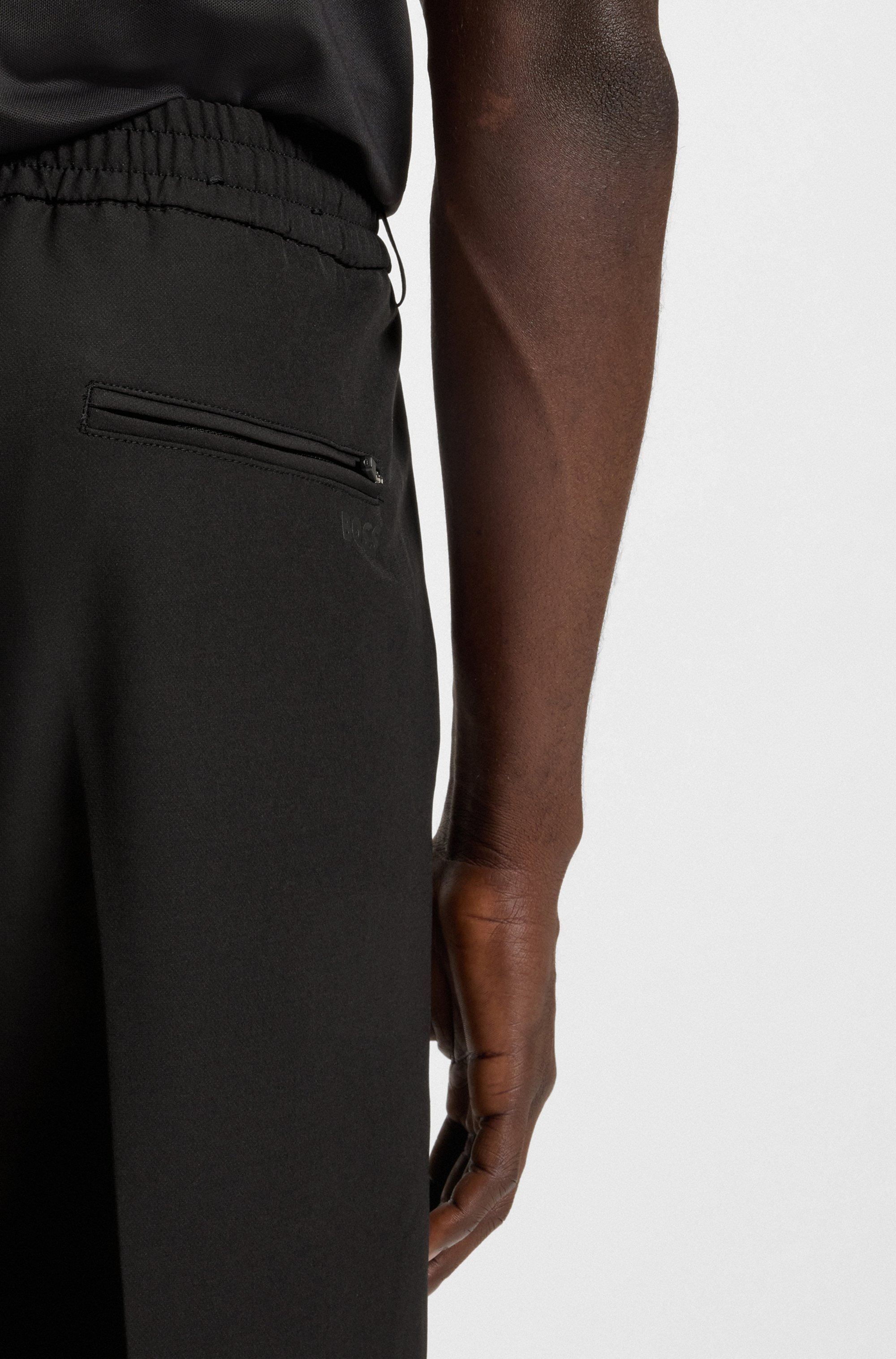 BOSS GREEN Webhose "T Convert", mit elastischem Bund und Kordelzug günstig online kaufen