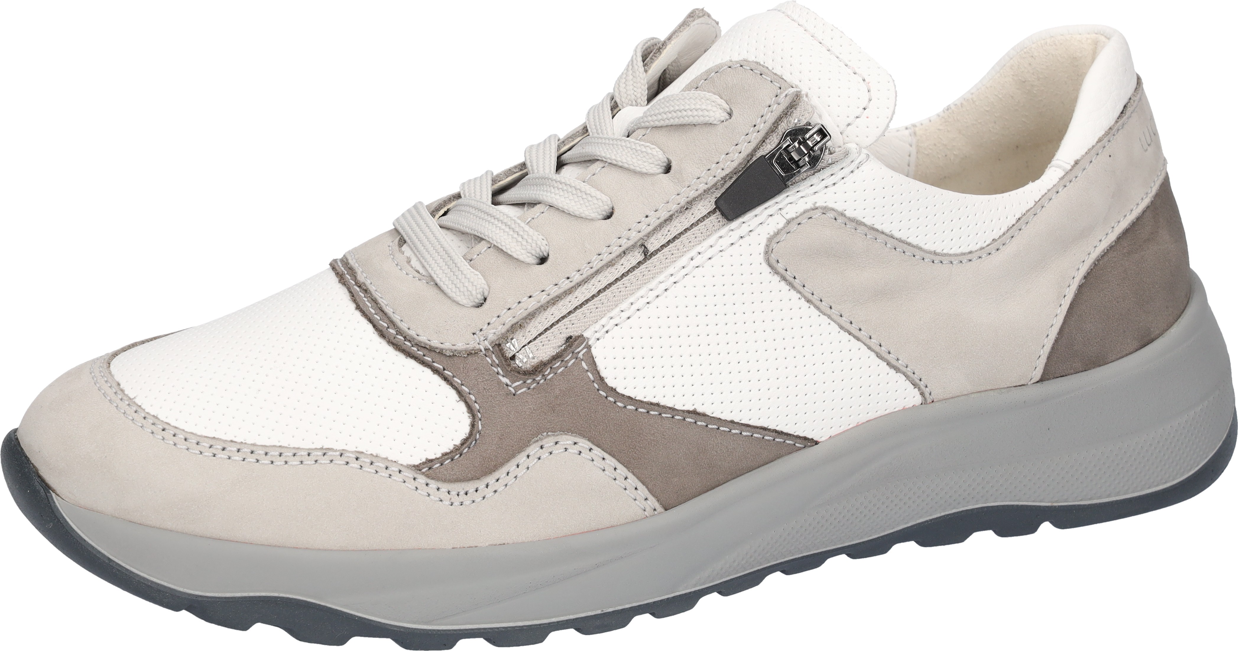 Waldläufer Schnürschuh "K-John" Schnürschuh, Bequemschuh, H-Weite, mit seitlichem Reißverschluss