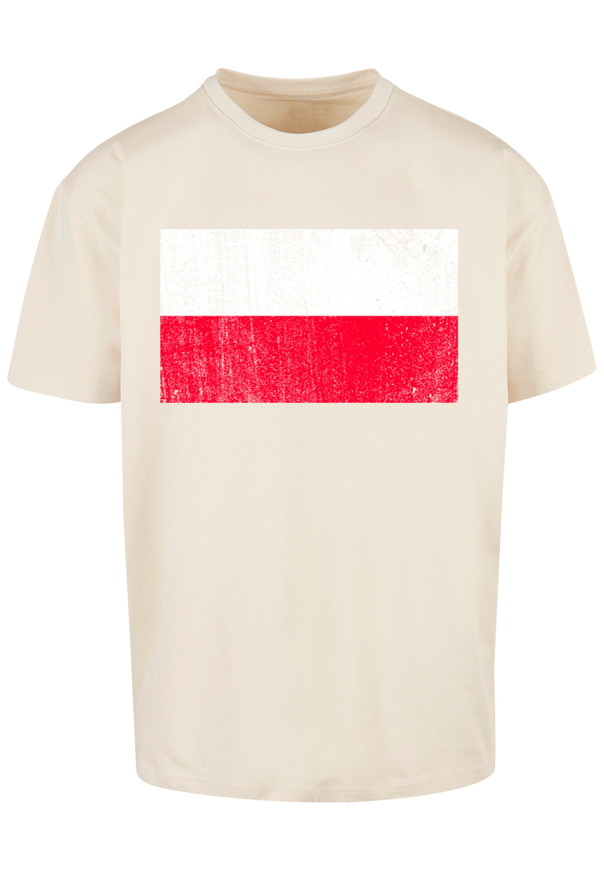 Polen für Keine »Poland BAUR ▷ distressed«, Angabe T-Shirt F4NT4STIC Flagge |