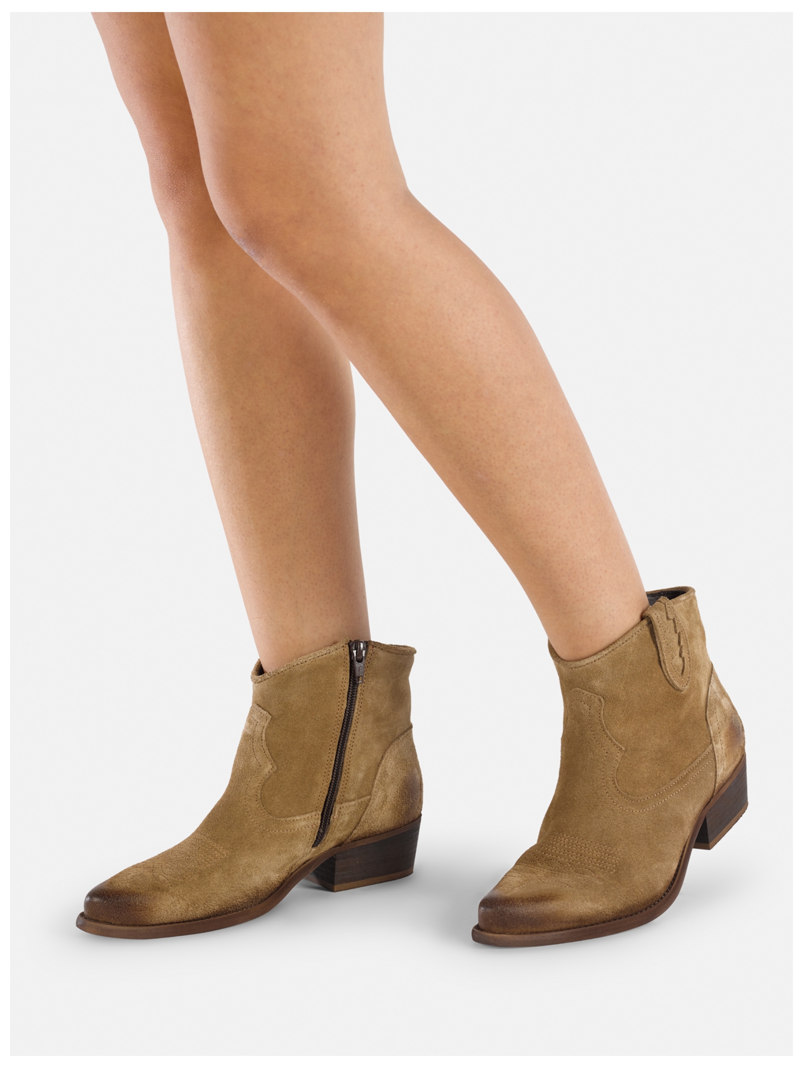 Felmini Bikerboots »Felmini Stiefelette Leder«