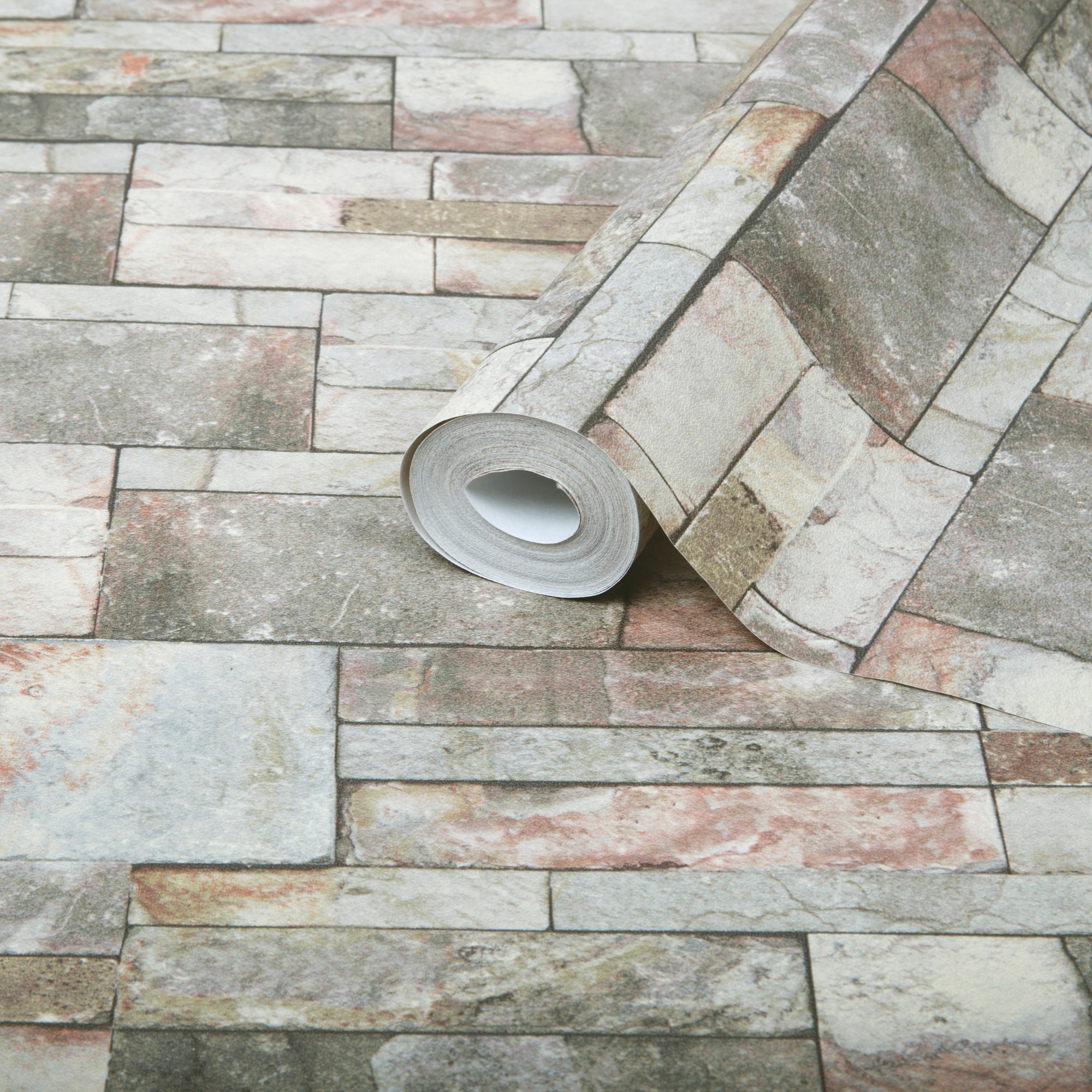 contour Vliestapete »Sandstone - Beige«, FSC® zertifiziert, mit lebhaftem Druck, 10 Meter Länge