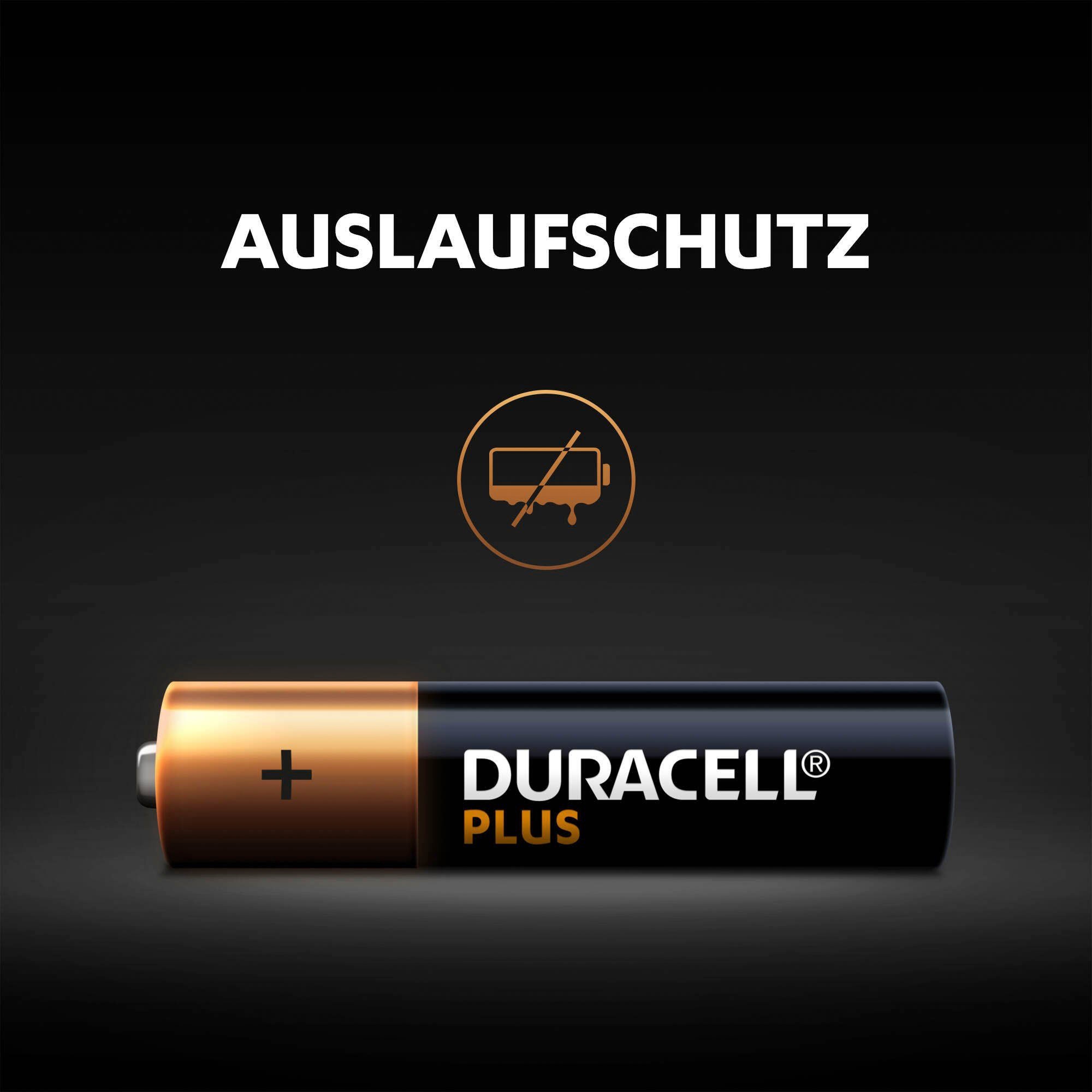 Duracell Batterie »20+ 20 Pack: 20x Mignon/AA/LR06 + 20x Micro/AAA/LR03«, LR03, 1,5 V, (Spar-Set, 40 St., Alkaline Batterie, 40 Stück), 1,5V