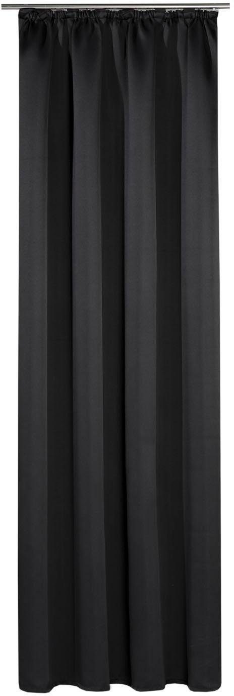 Gerster Vorhang »Toni«, (1 St.), HxB: 235x140, Schlaufenschal mit Uniband, verdunkelnd